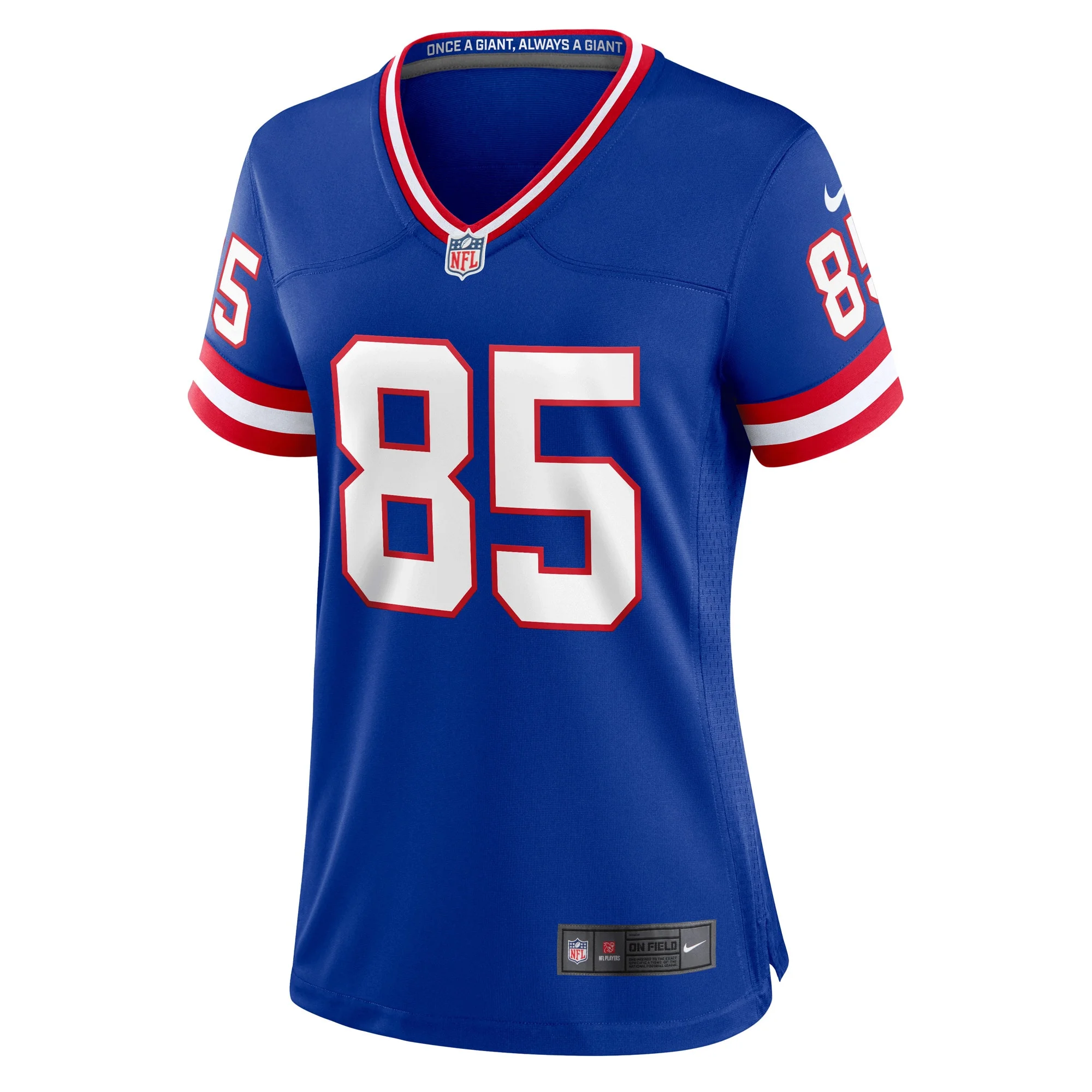 Women's Nike David Tyree Royal New York Giants Classic Retired Player Game Jersey