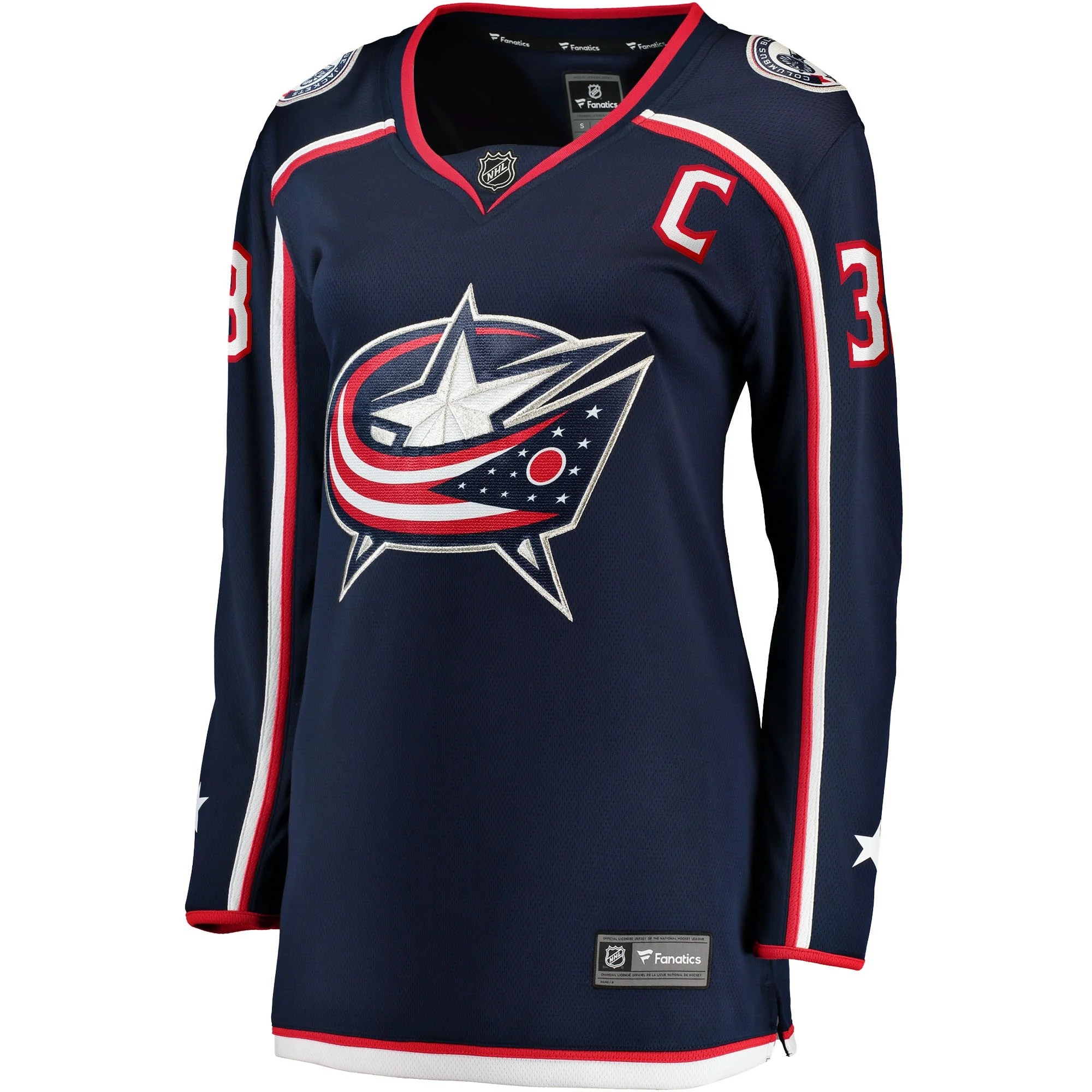 Women's Boone Jenner Navy Columbus Blue Jackets Home Breakaway Player Jersey