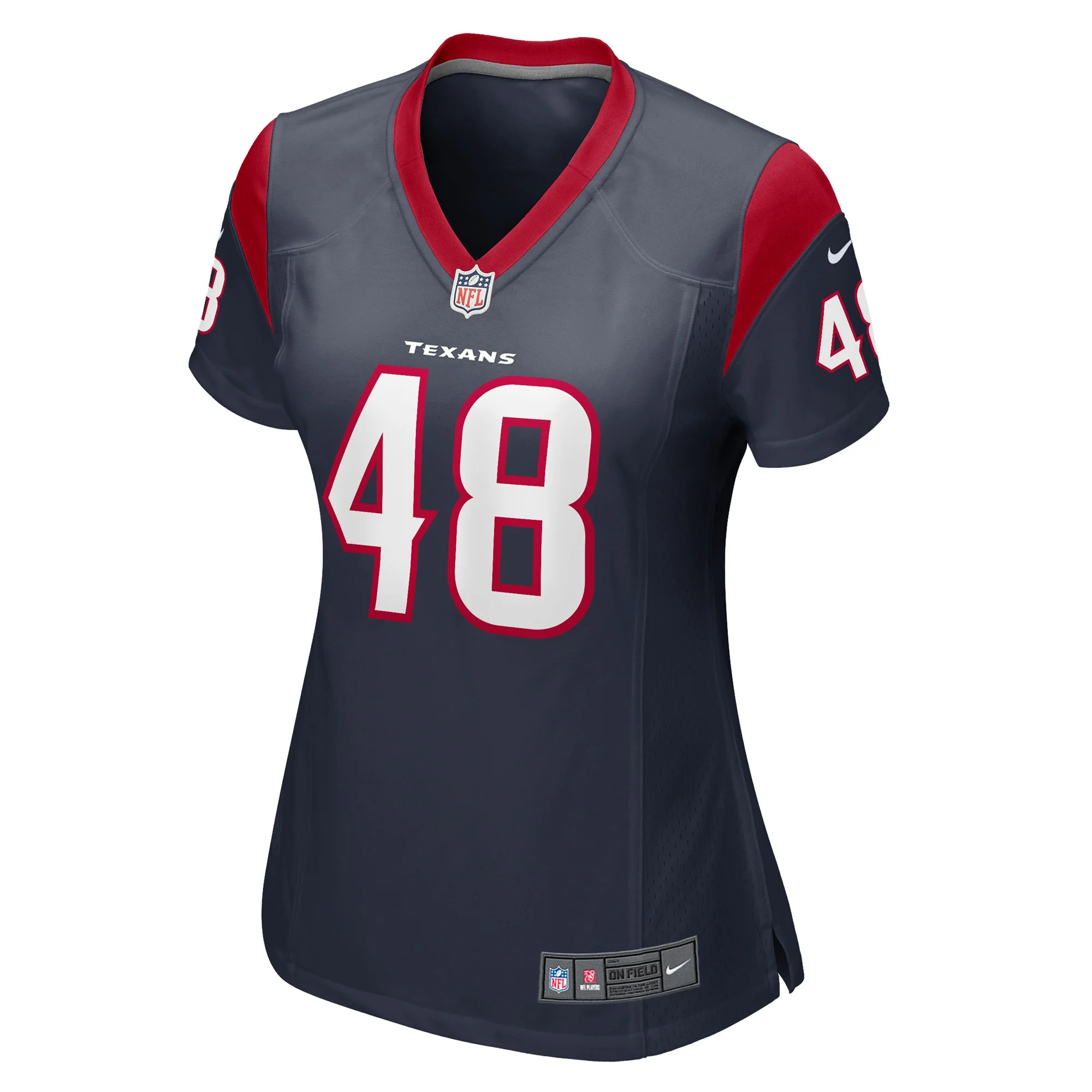 Women's Nike Christian Harris Navy Houston Texans Game Player Jersey