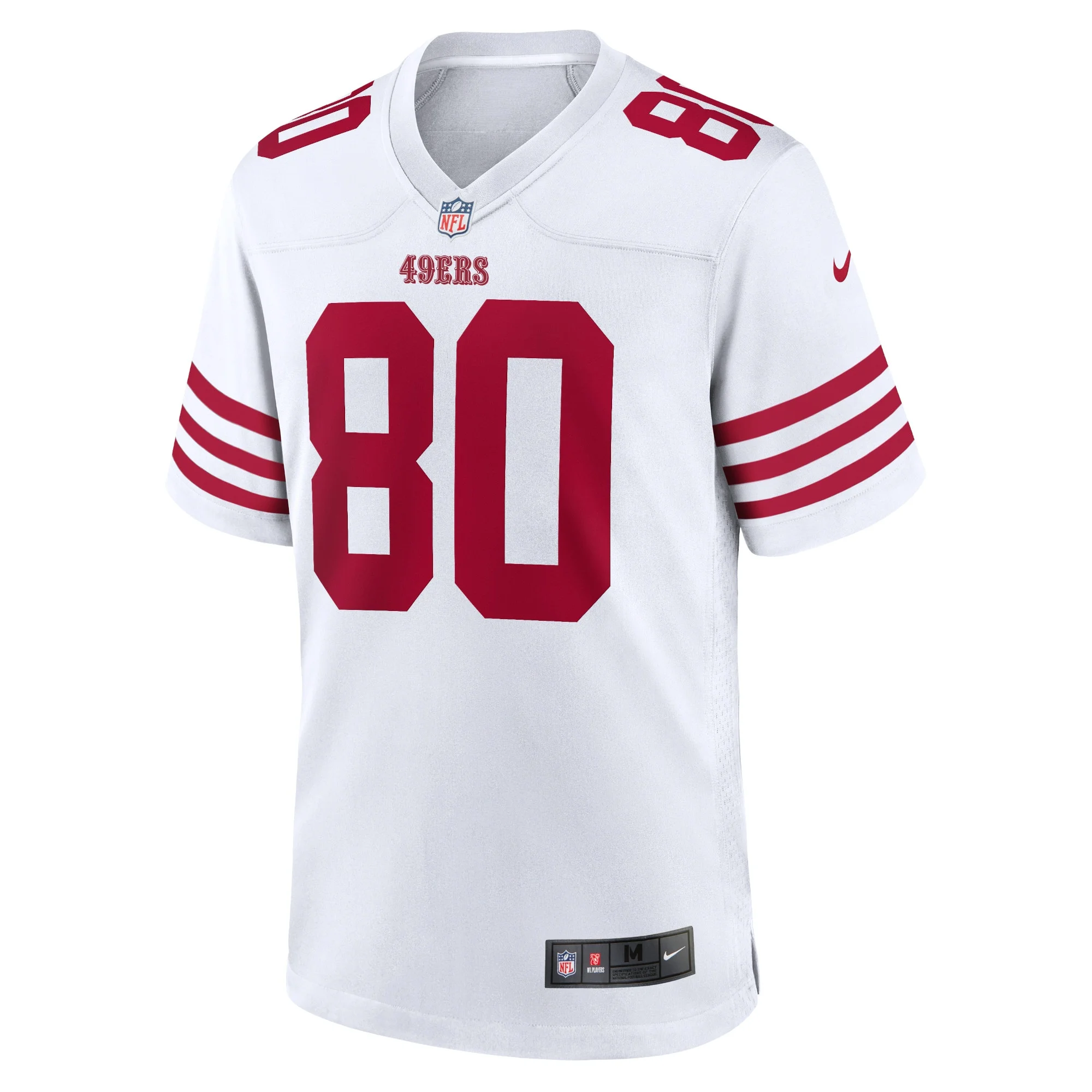 Men's Nike Jerry Rice White San Francisco 49ers Retired Player Game Jersey