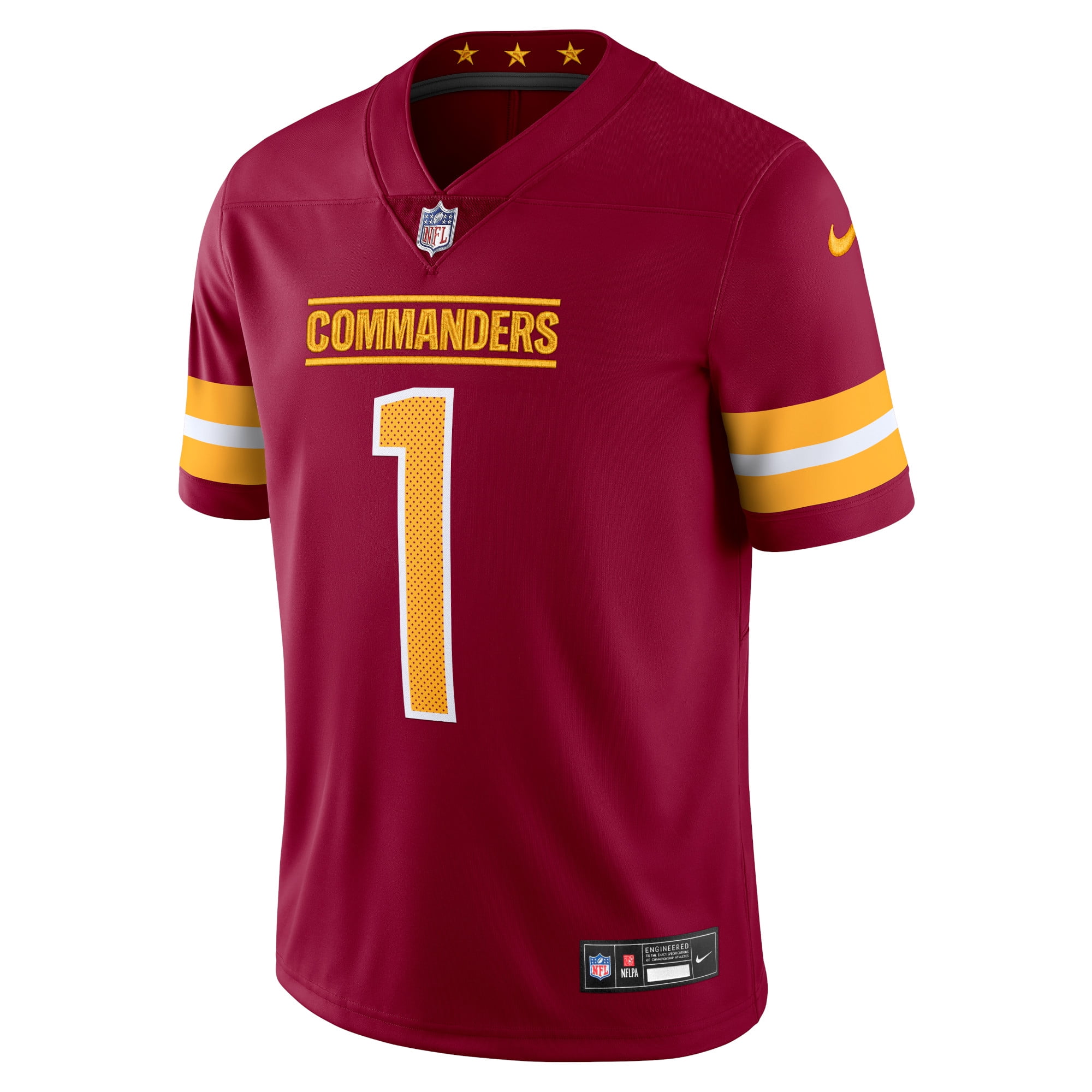 Men's Nike Jahan Dotson Burgundy Washington Commanders Vapor Untouchable Limited Jersey