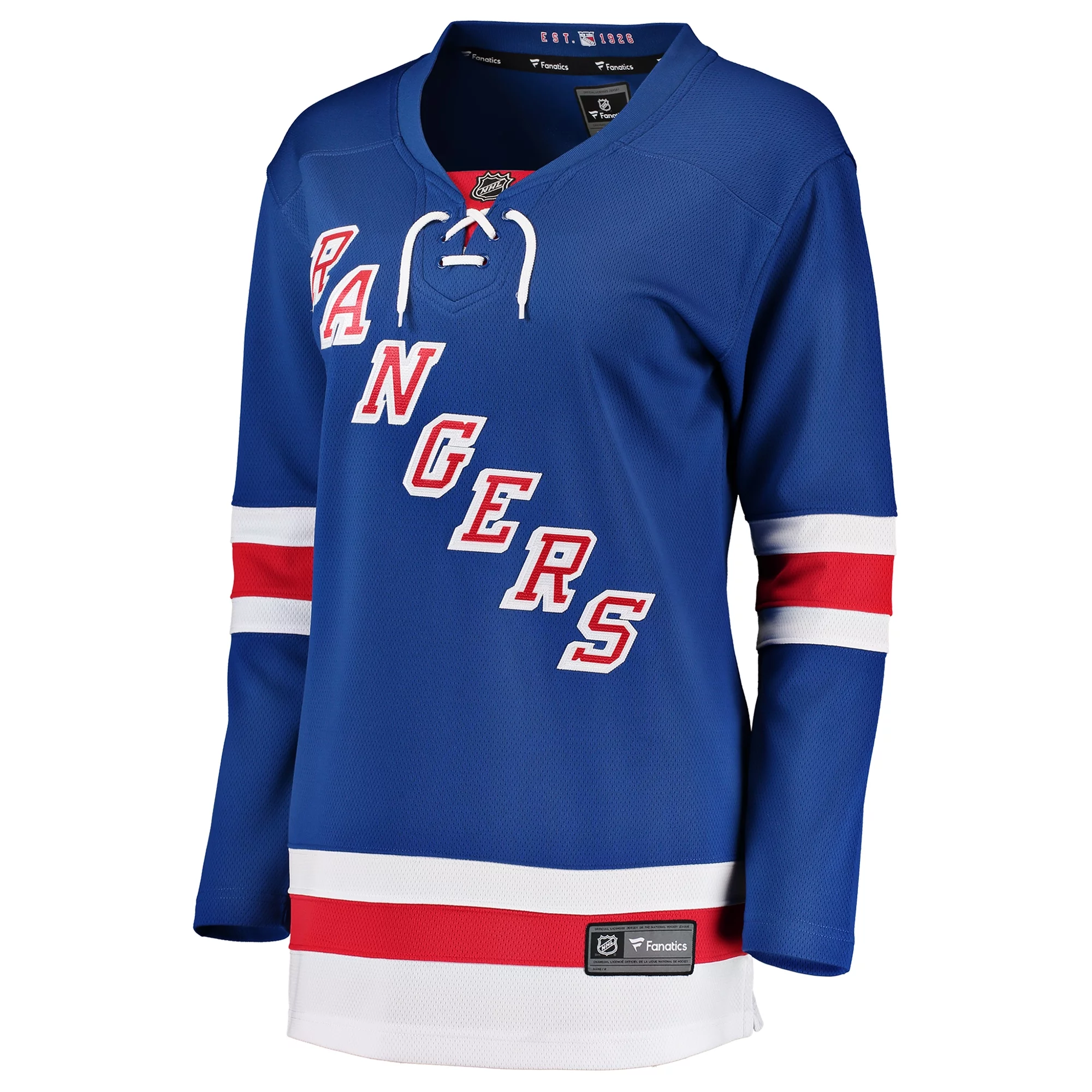 Women's Fanatics Blue New York Rangers Breakaway Home Jersey