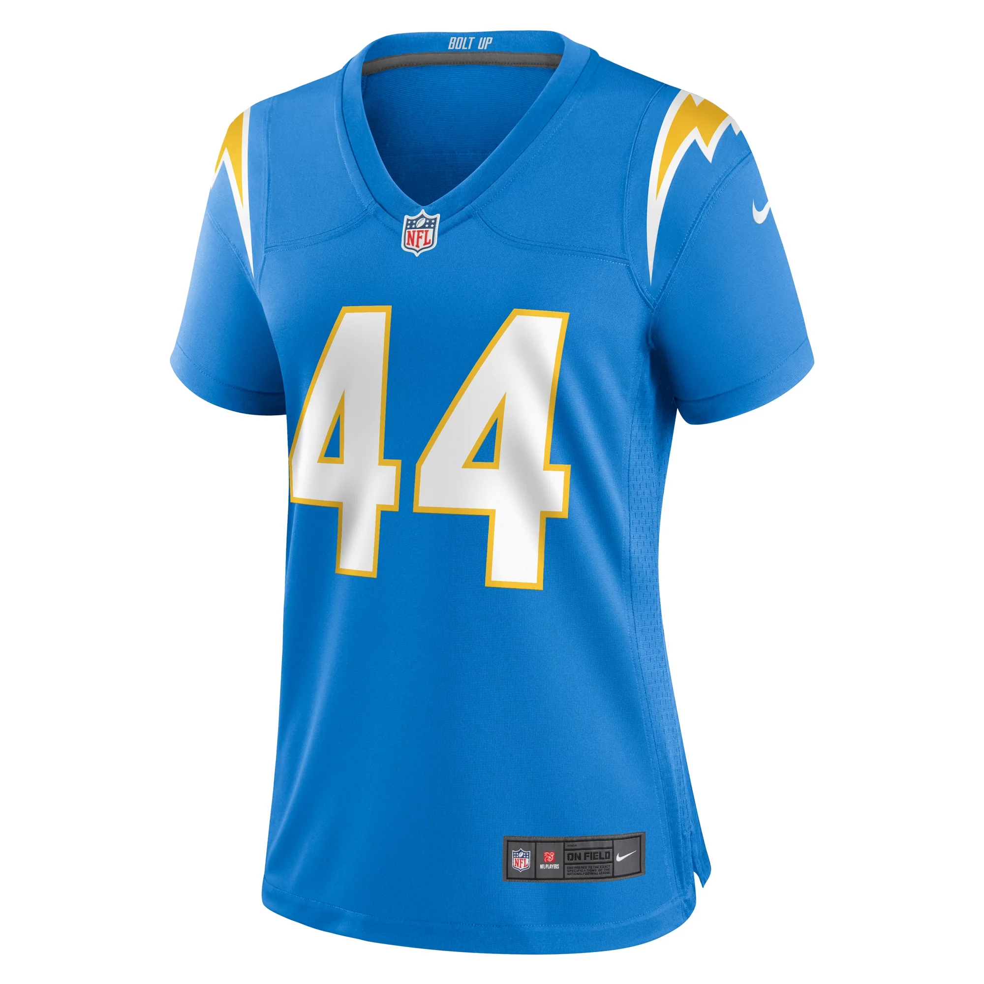 Women's Nike Tanner Muse Powder Blue Los Angeles Chargers Team Game Jersey