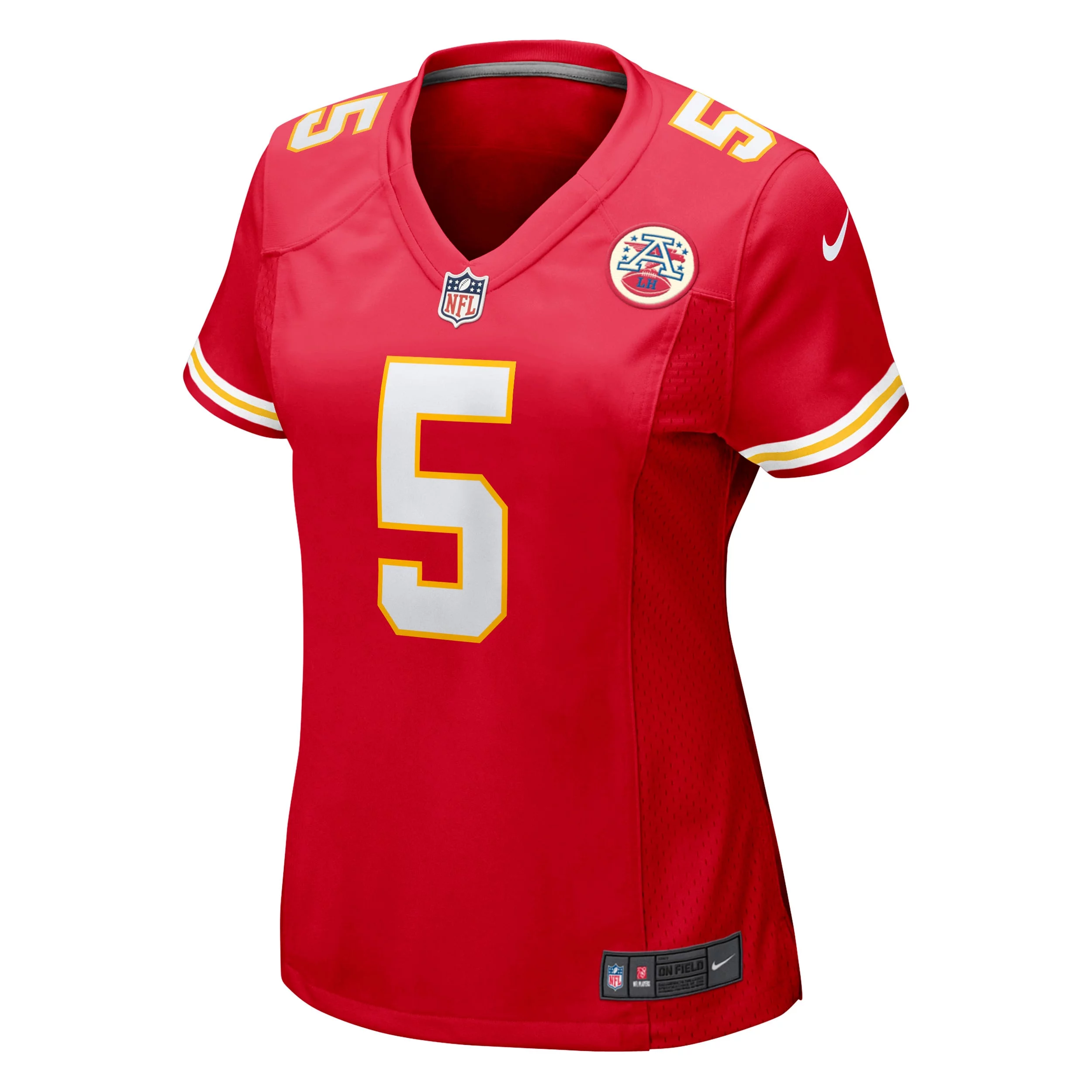 Women's Nike Tommy Townsend Red Kansas City Chiefs Game Jersey