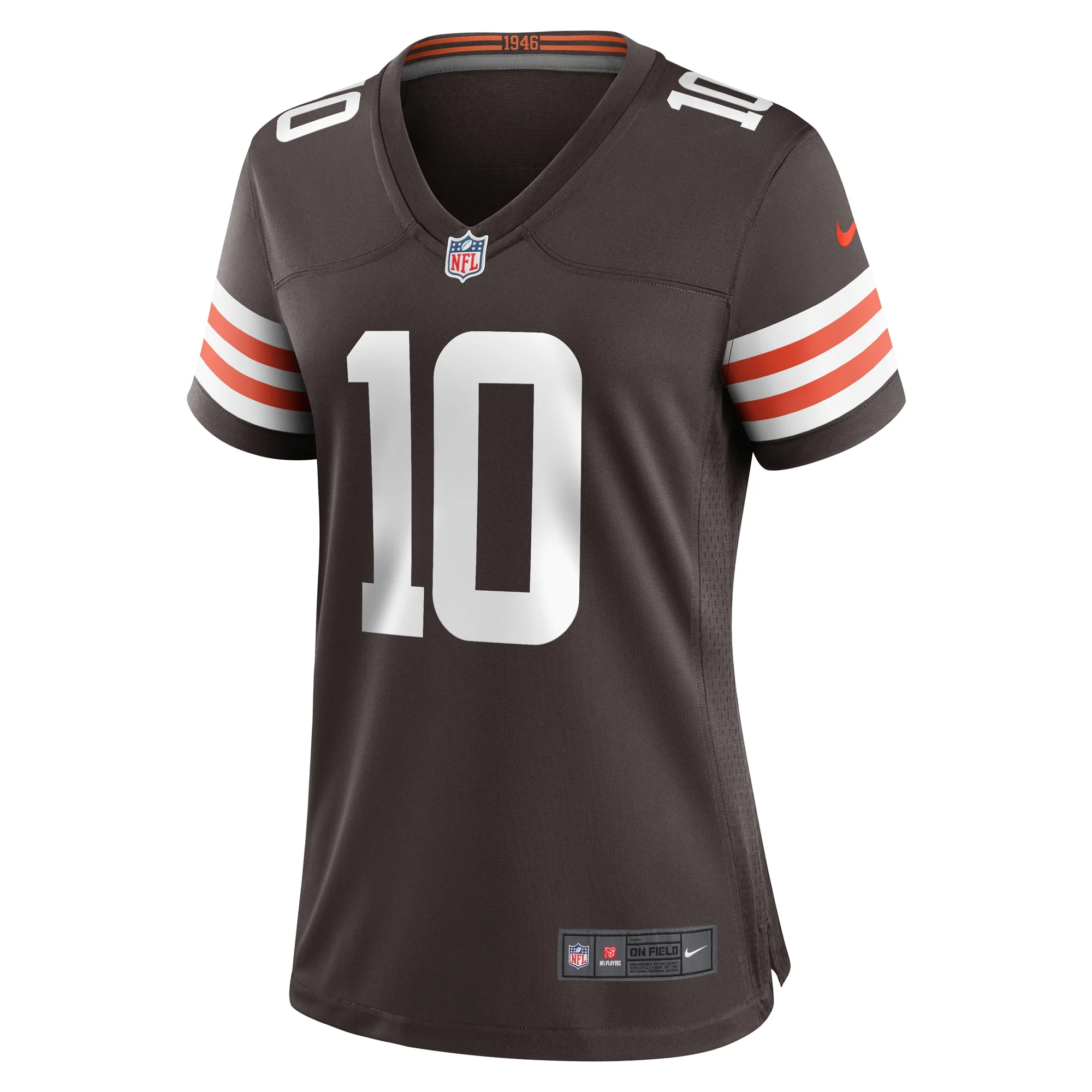 Women's Nike Phillip Walker Brown Cleveland Browns Team Game Jersey