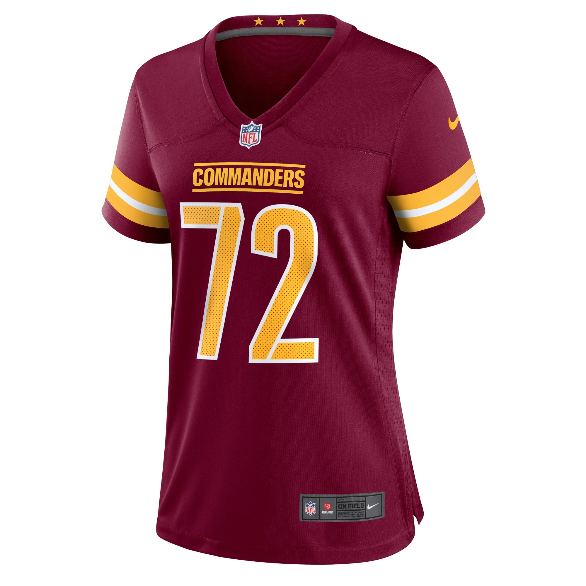 Women's Nike Charles Leno Jr. Burgundy Washington Commanders Home Game Player Jersey