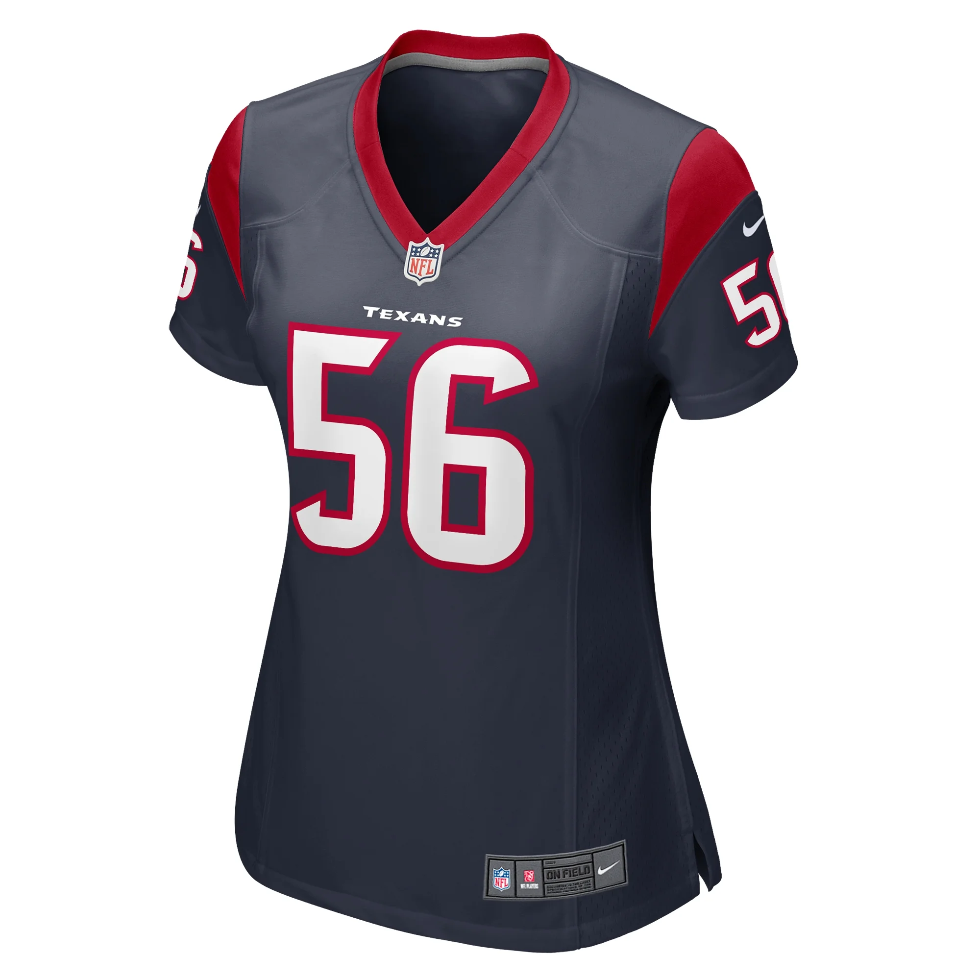 Women's Nike Kerry Hyder Jr. Navy Houston Texans Game Jersey