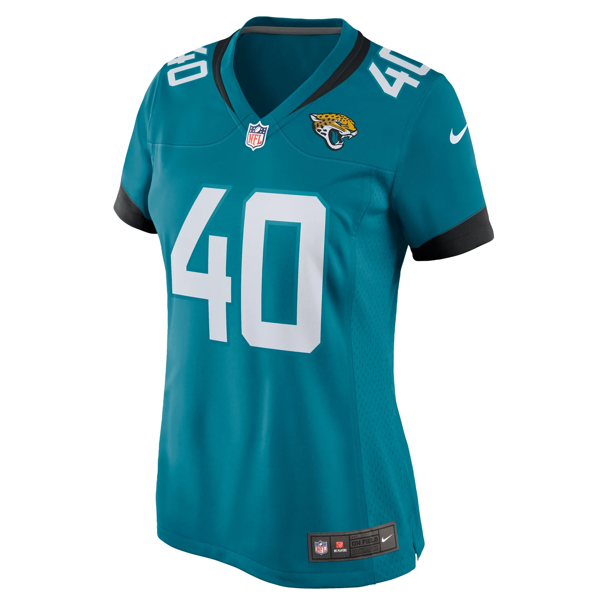 Women's Nike Erick Hallett Teal Jacksonville Jaguars Game Jersey