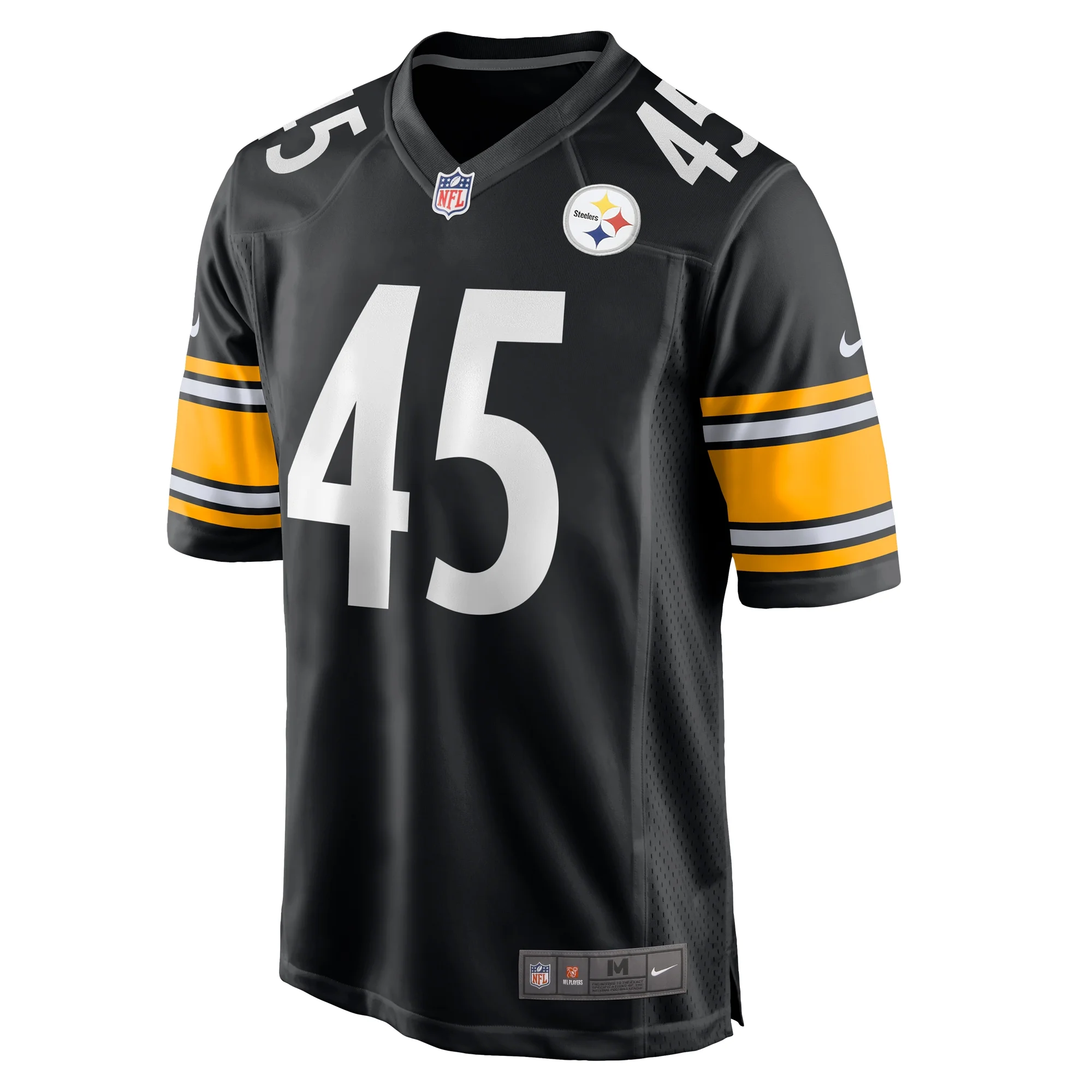 Men's Nike Jack Colletto Black Pittsburgh Steelers Game Jersey