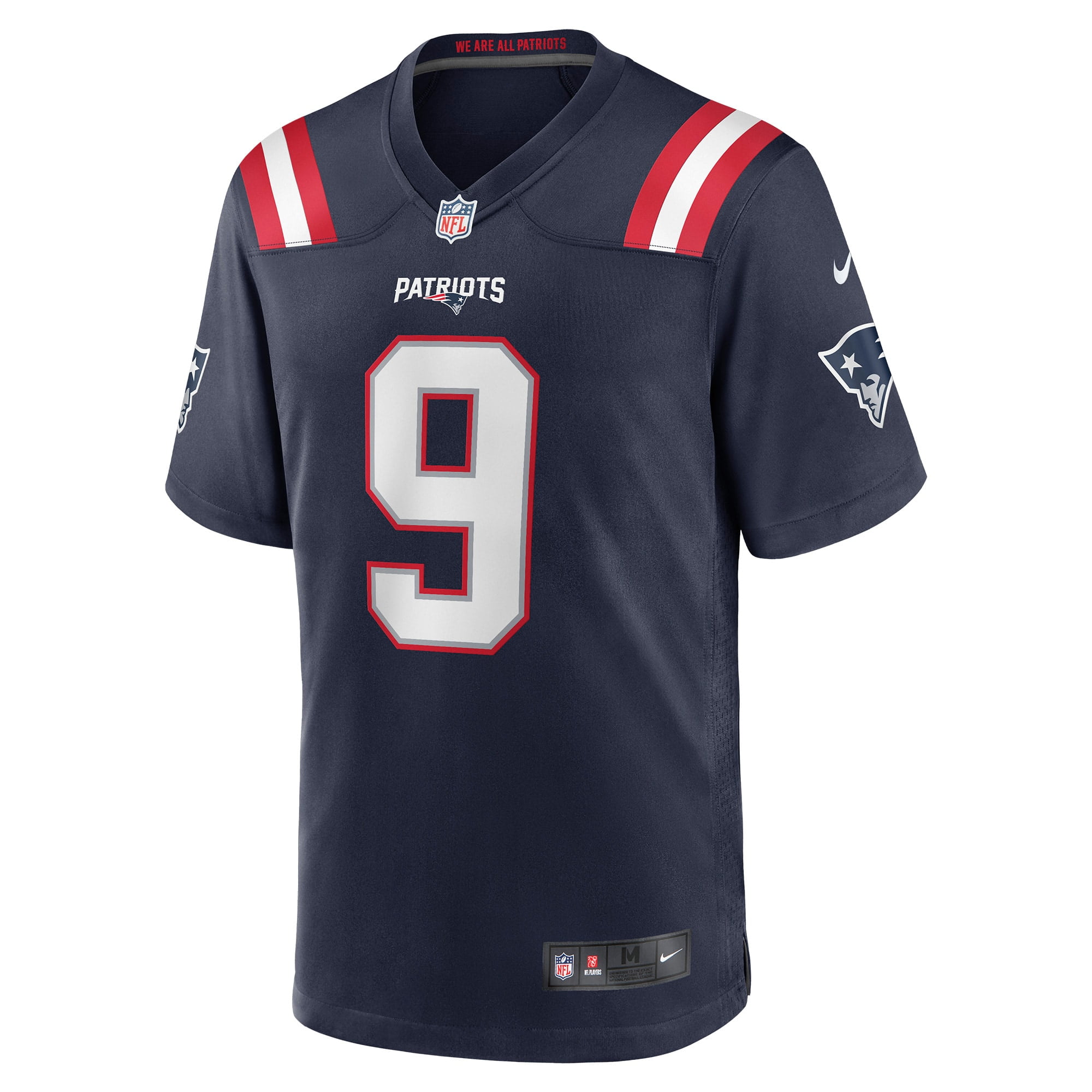 Men's Nike Matthew Judon Navy New England Patriots Game Player Jersey