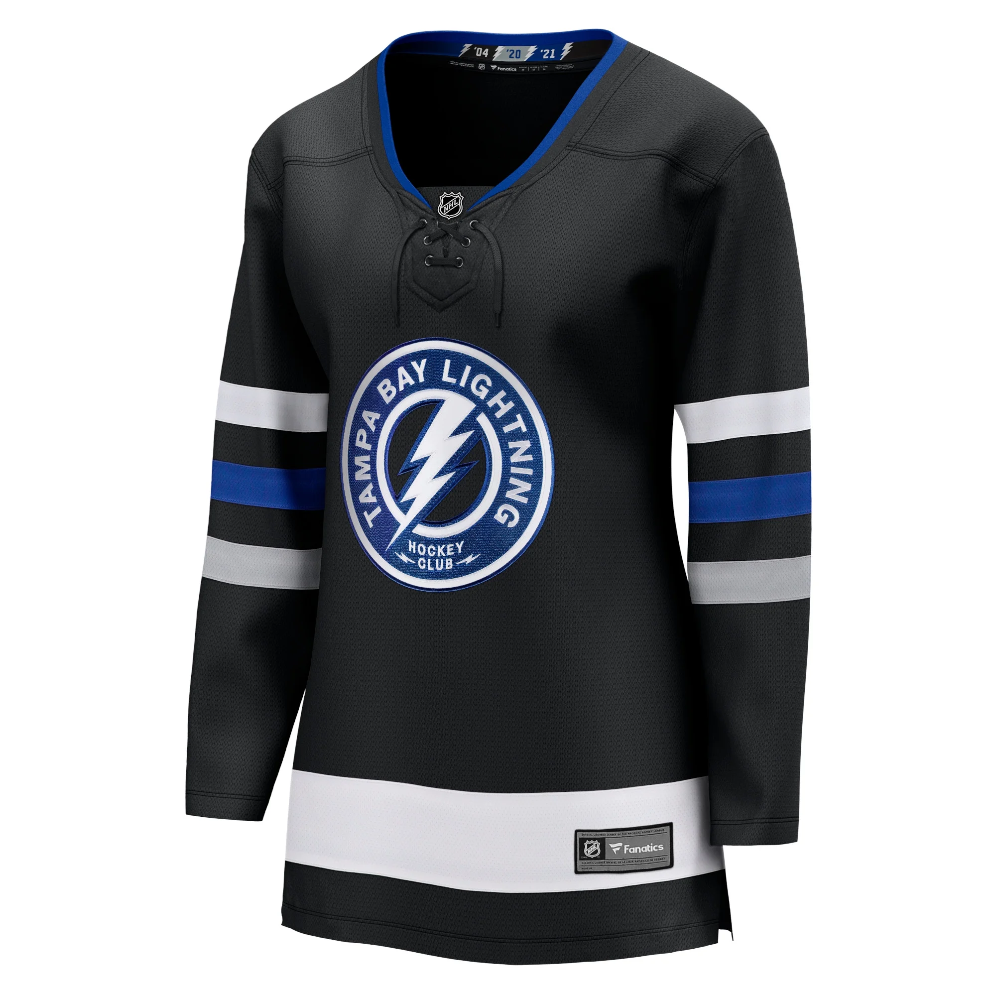 Women's Fanatics Black Tampa Bay Lightning Alternate Premier Breakaway Jersey