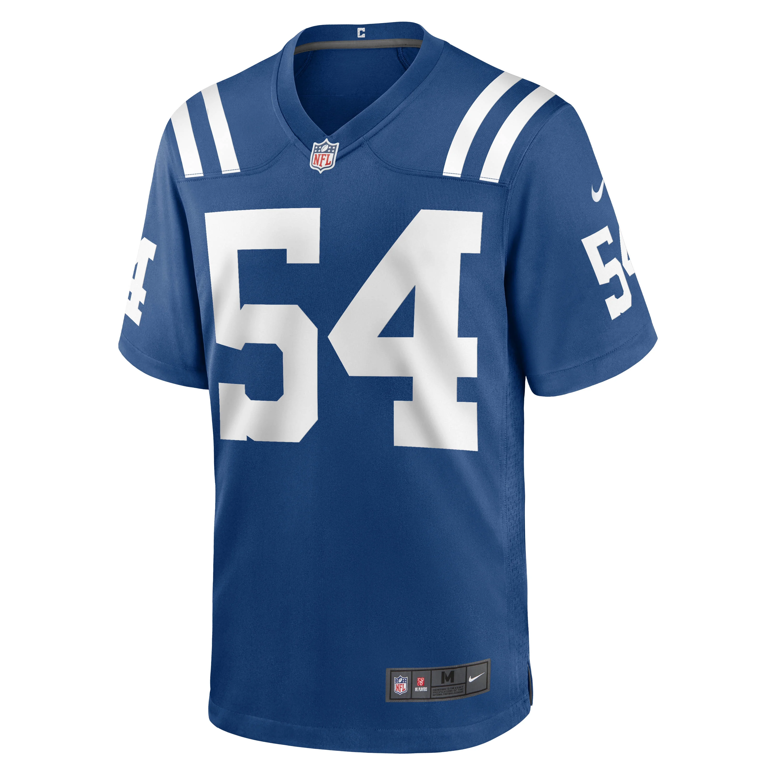 Men's Nike Dayo Odeyingbo Royal Indianapolis Colts Game Jersey