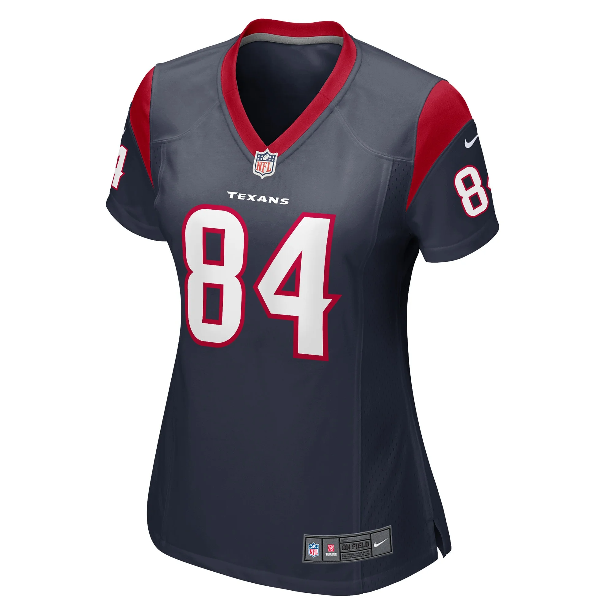 Women's Nike Teagan Quitoriano Navy Houston Texans Game Player Jersey