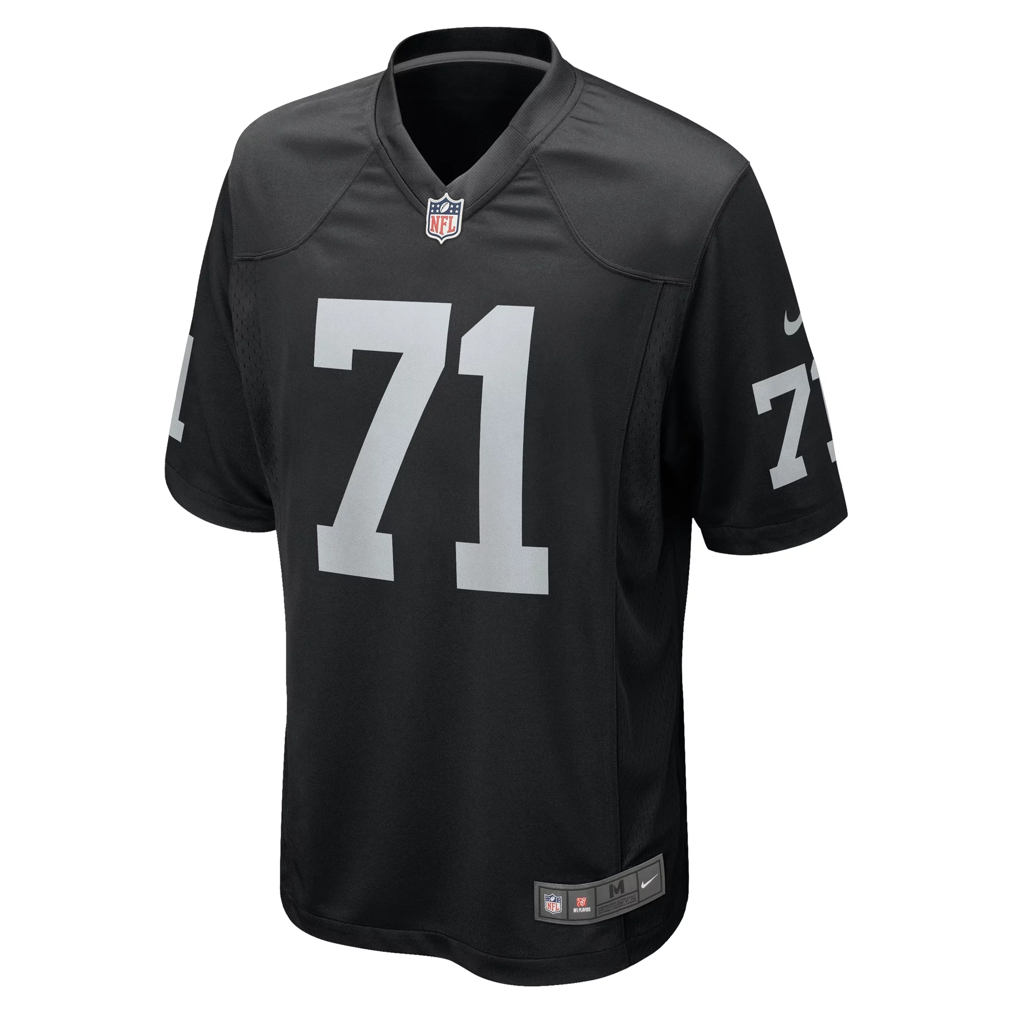 Men's Nike Justin Herron Black Las Vegas Raiders Team Game Jersey