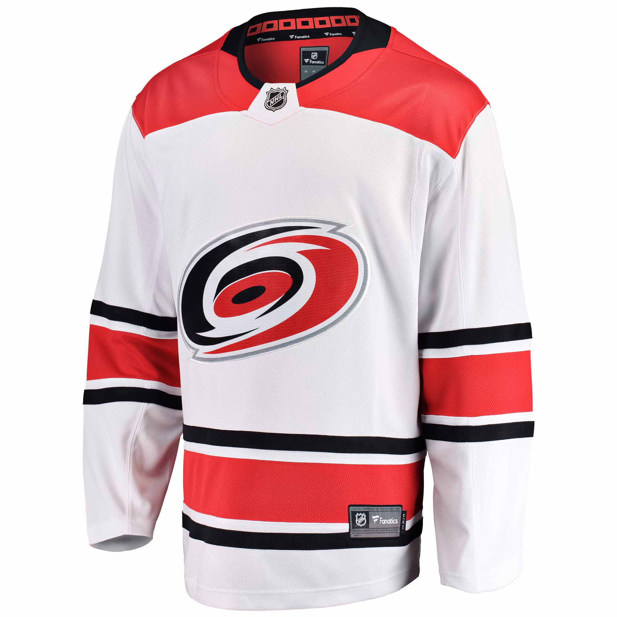 Carolina Hurricanes Fanatics Youth Away Breakaway Jersey - White
