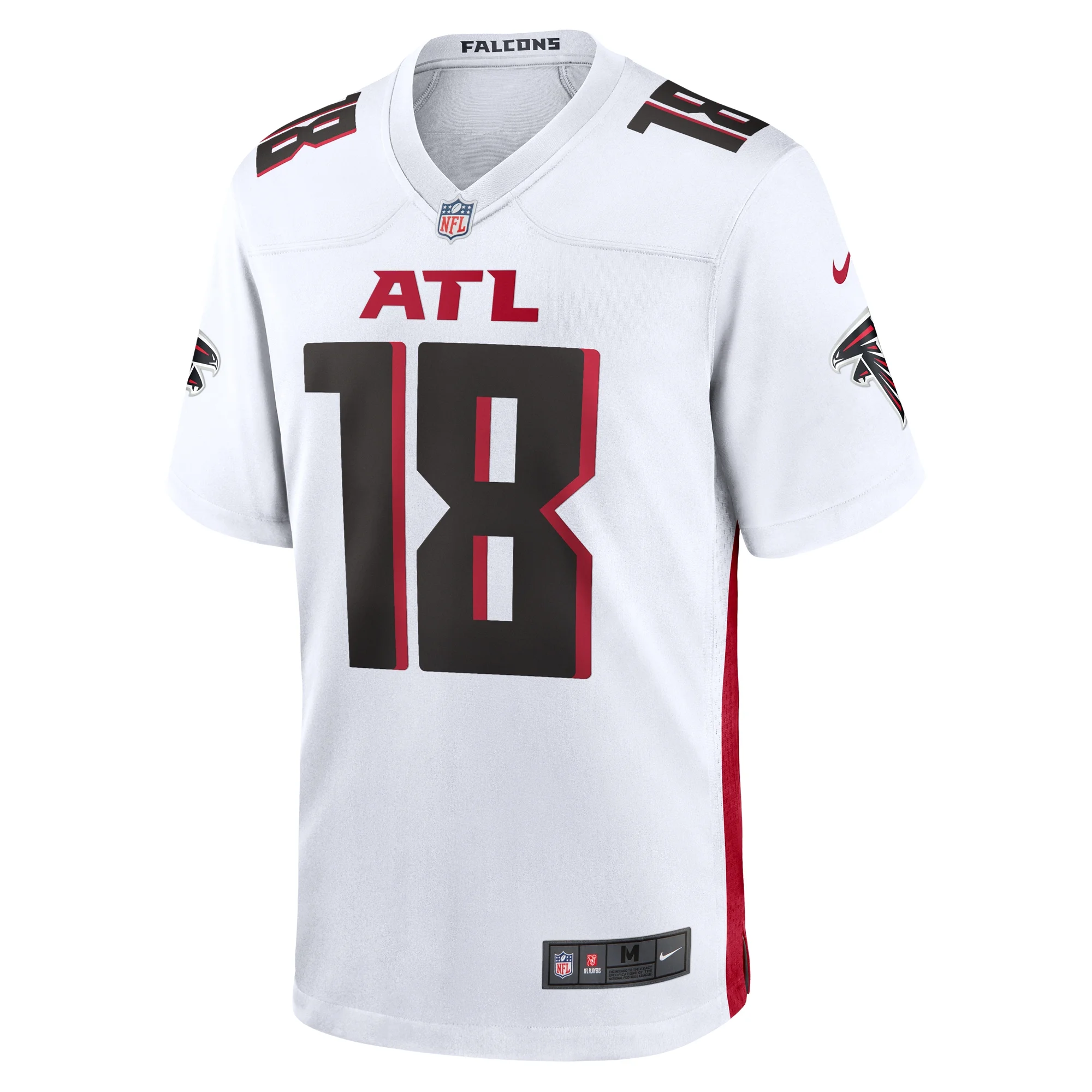 Men's Nike Kirk Cousins White Atlanta Falcons Game Player Jersey