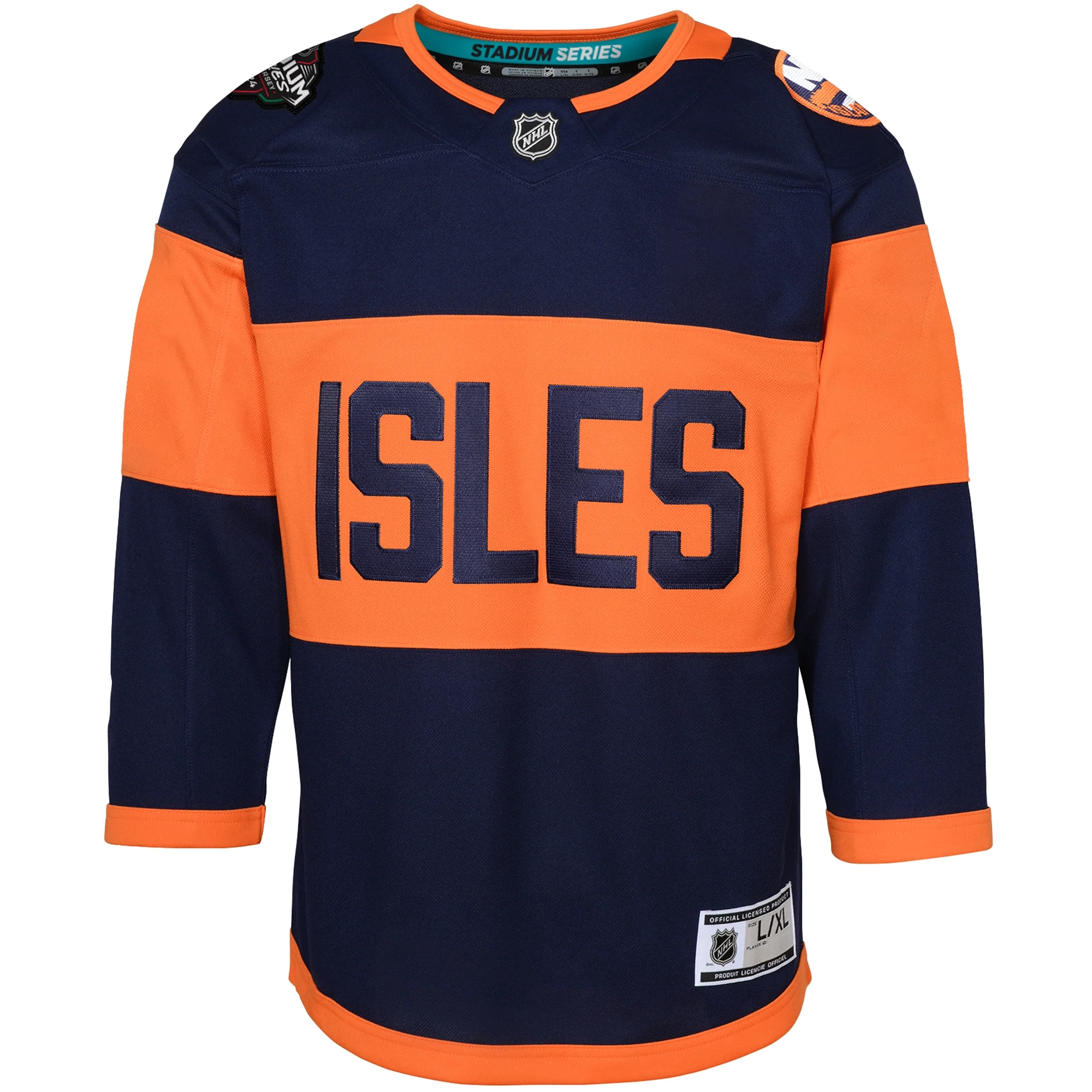 Youth Navy New York Islanders 2024 NHL Stadium Series Premier Jersey