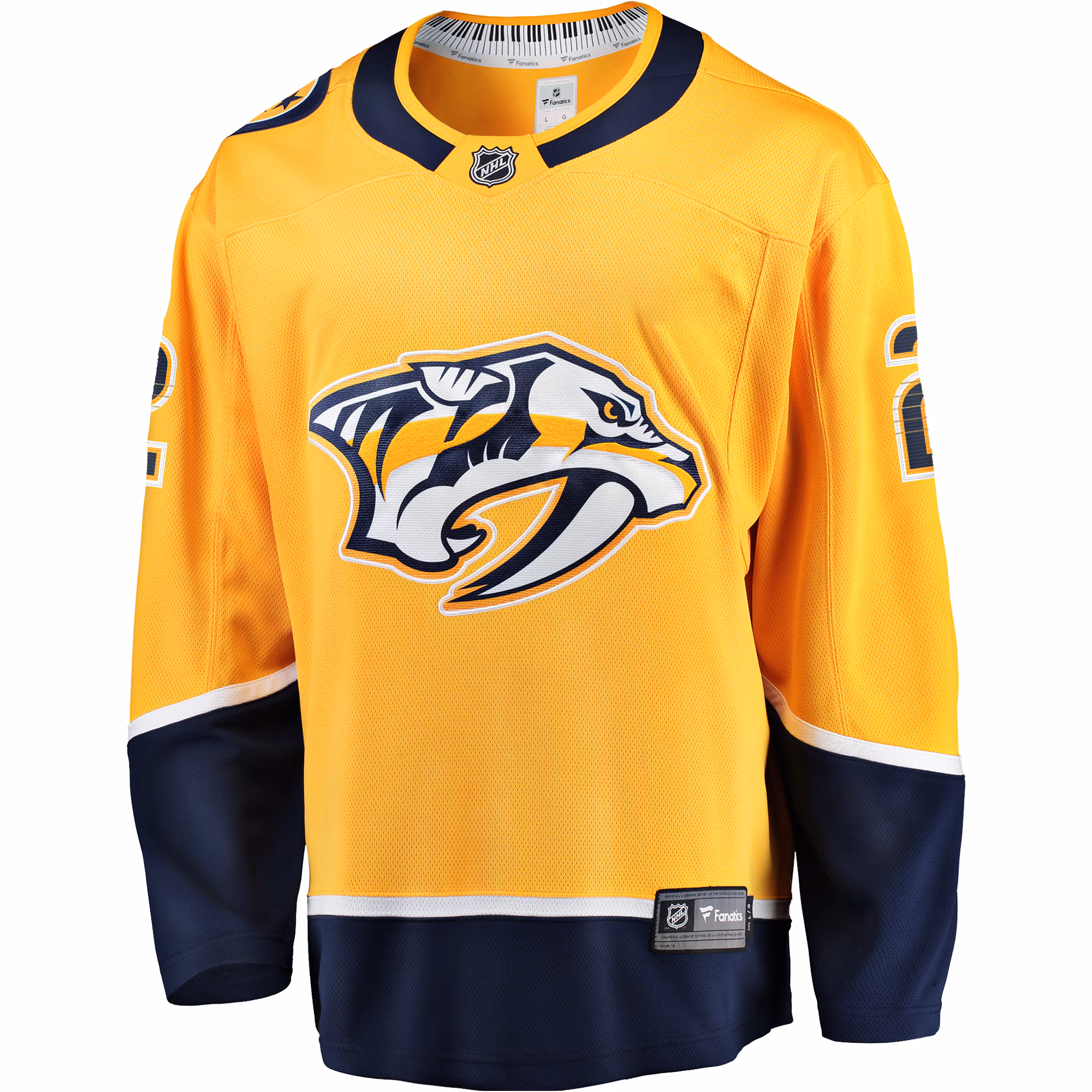 Luke Schenn Nashville Predators Fanatics Home Breakaway Jersey - Gold