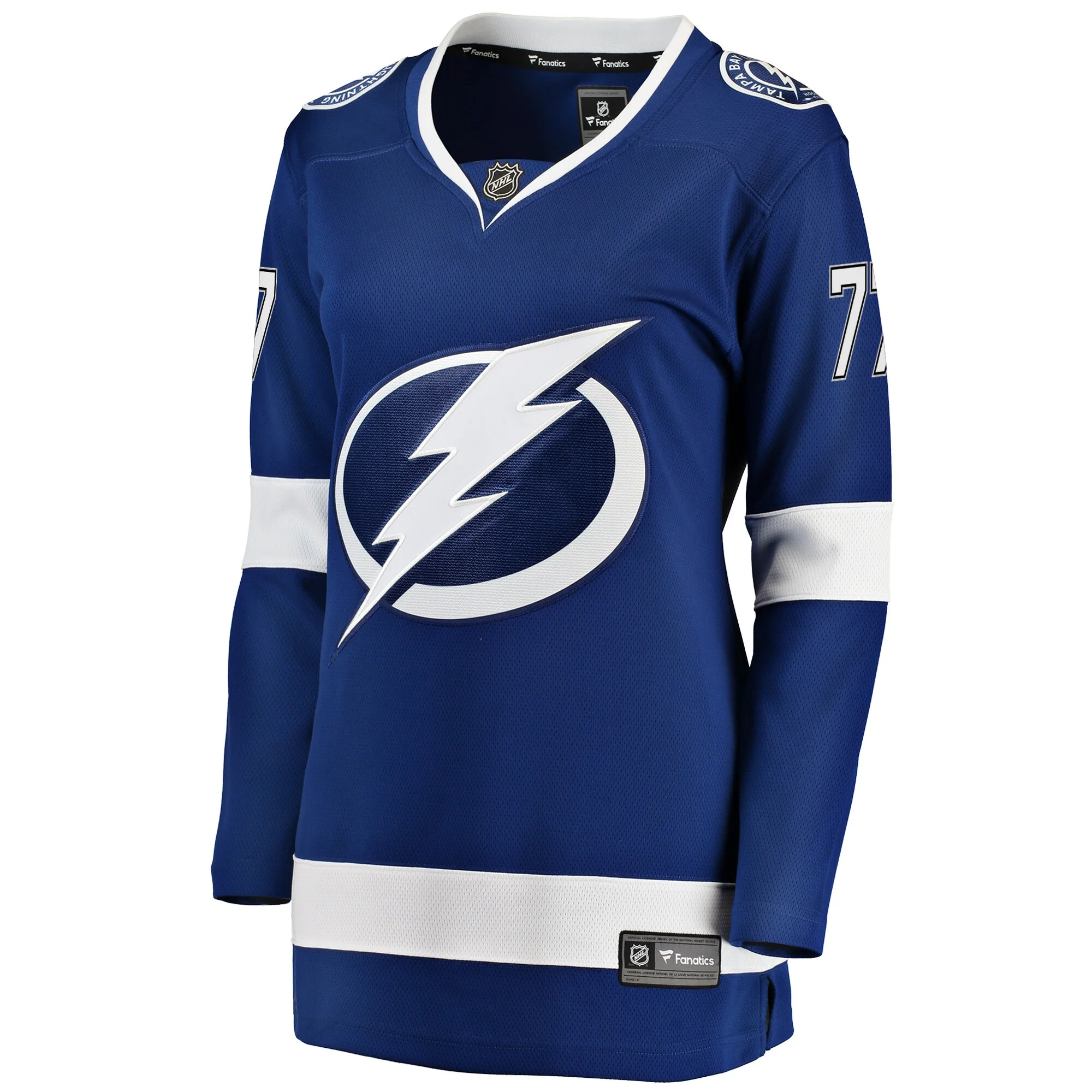 Women's Fanatics Branded Tampa Bay Lightning Blue Victor Hedman Breakaway Player Jersey