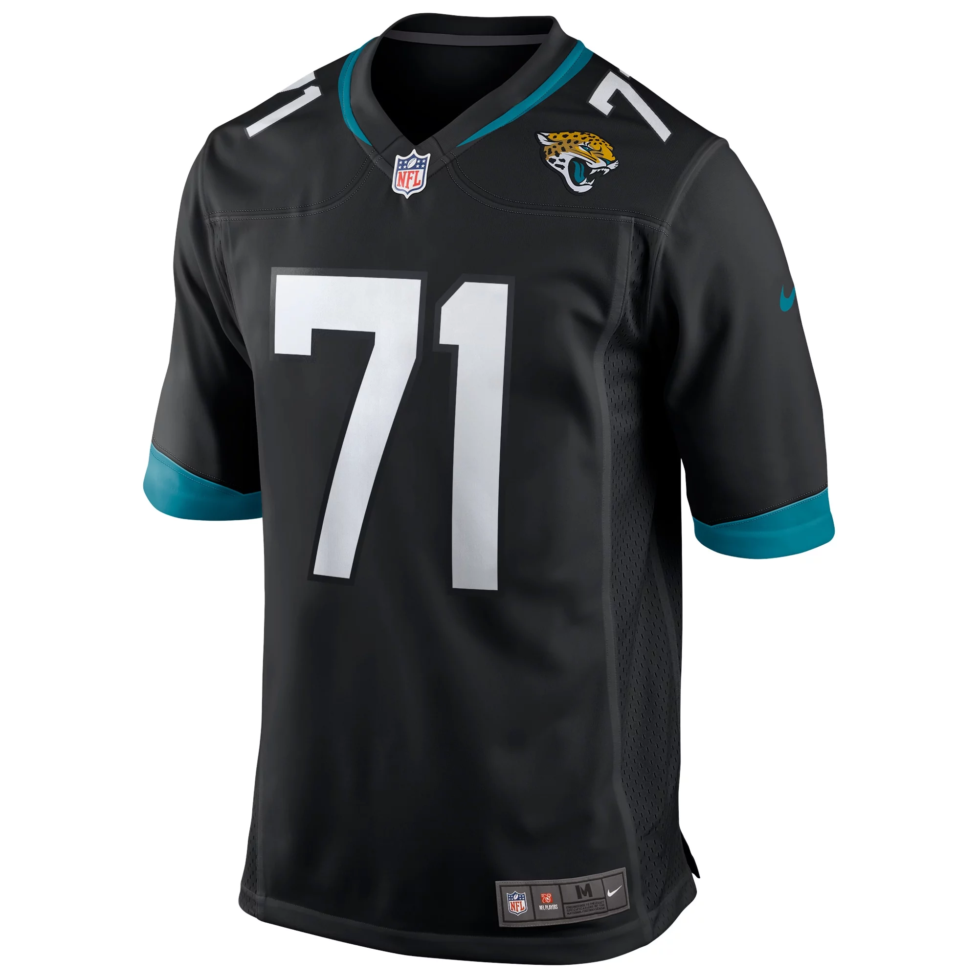 Men's Nike Tony Boselli Black Jacksonville Jaguars Game Retired Player Jersey