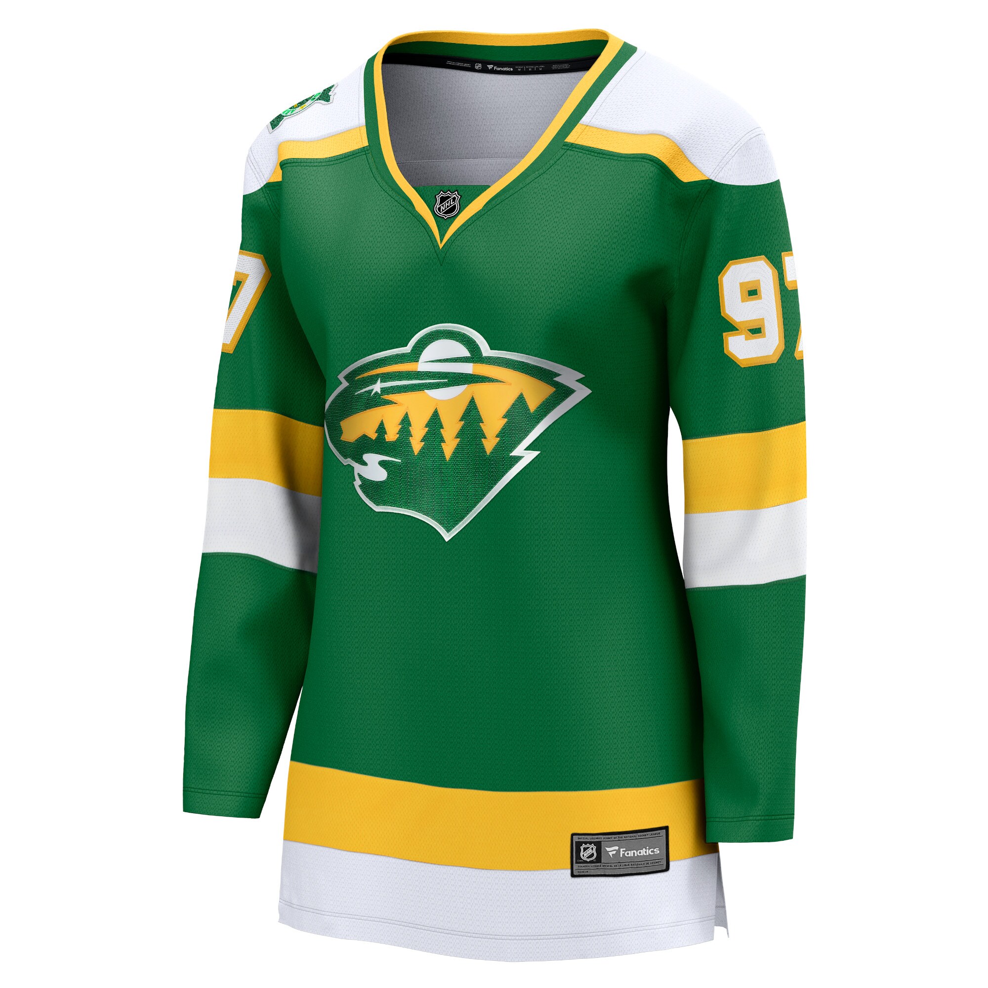 Kirill Kaprizov Minnesota Wild Fanatics Women's Alternate Premier Breakaway Player Jersey – Green