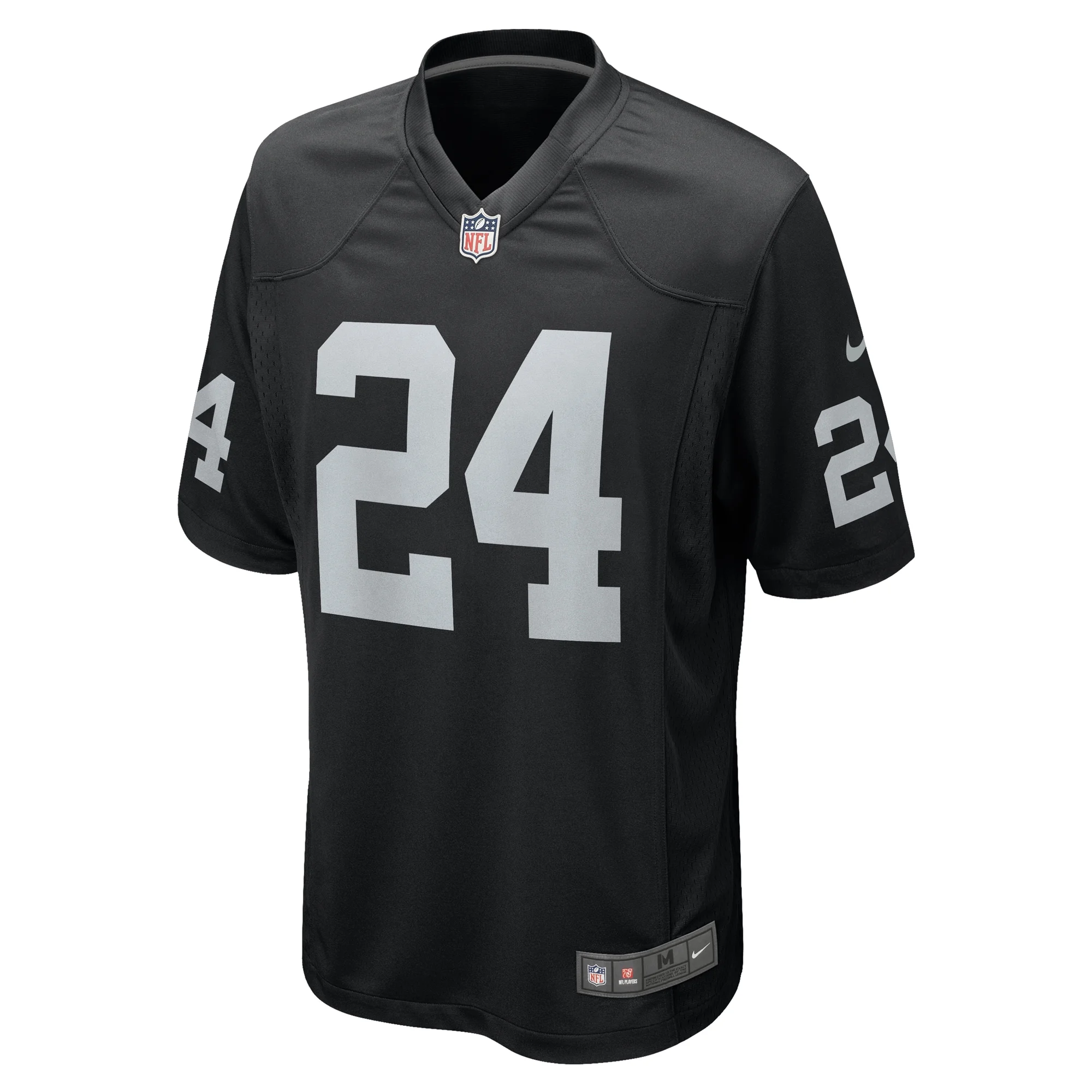 Men's Nike Marcus Peters Black Las Vegas Raiders Team Game Jersey