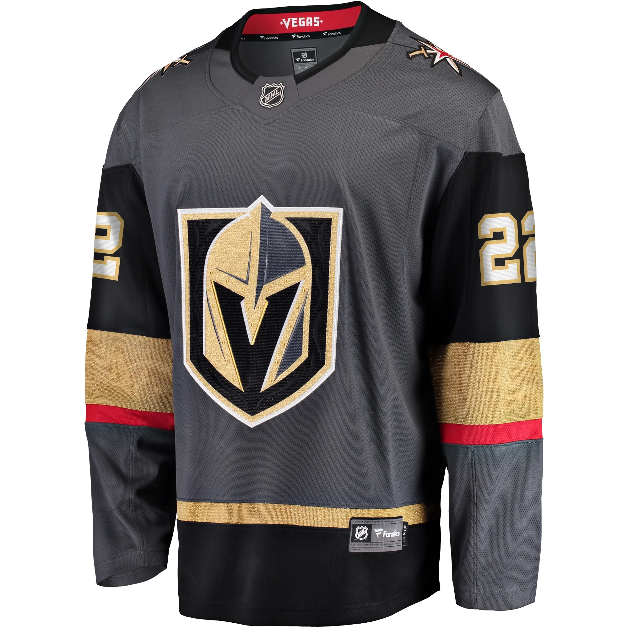 Men's Fanatics Michael Amadio Gray Vegas Golden Knights Alternate Breakaway Player Jersey