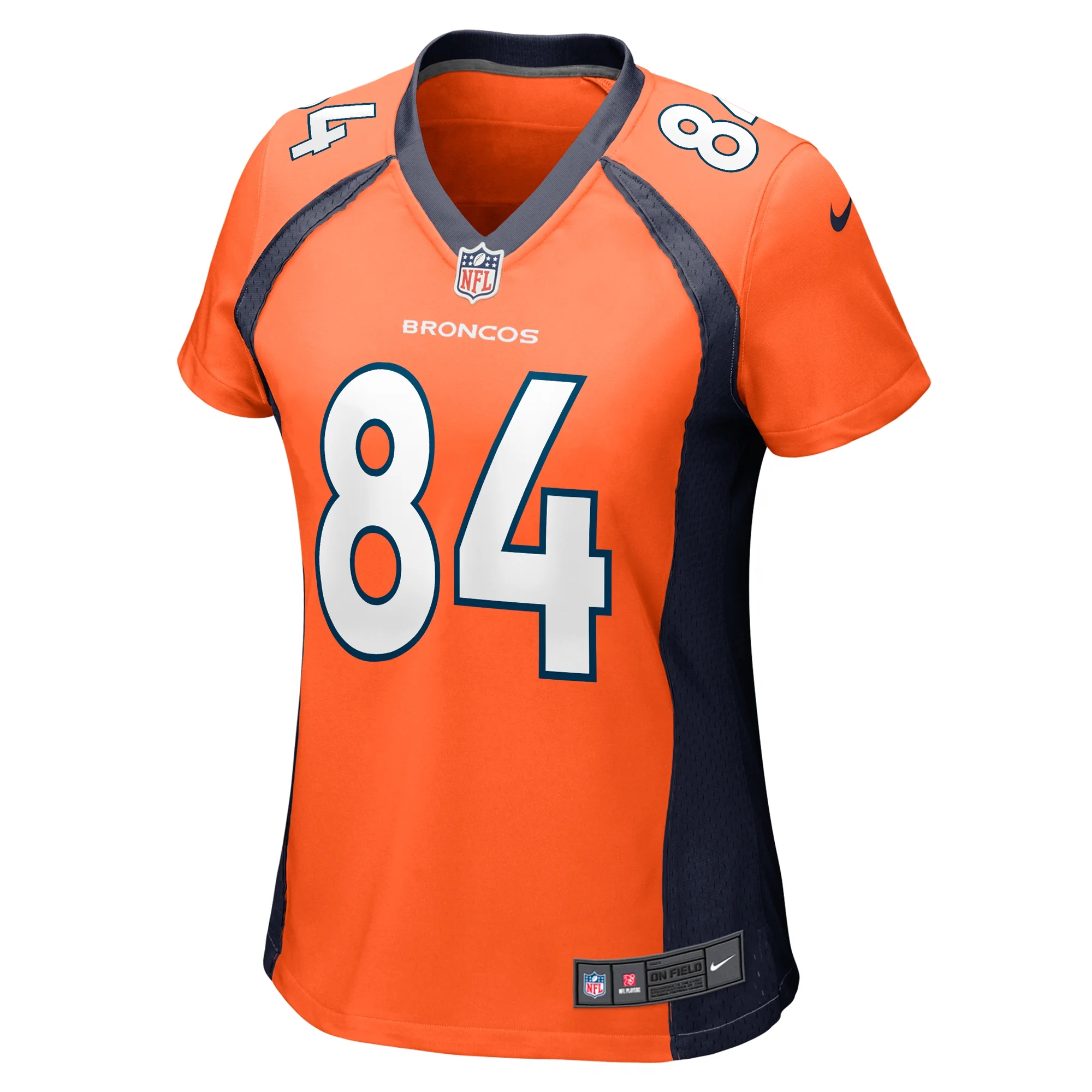 Women's Nike Chris Manhertz Orange Denver Broncos Game Player Jersey