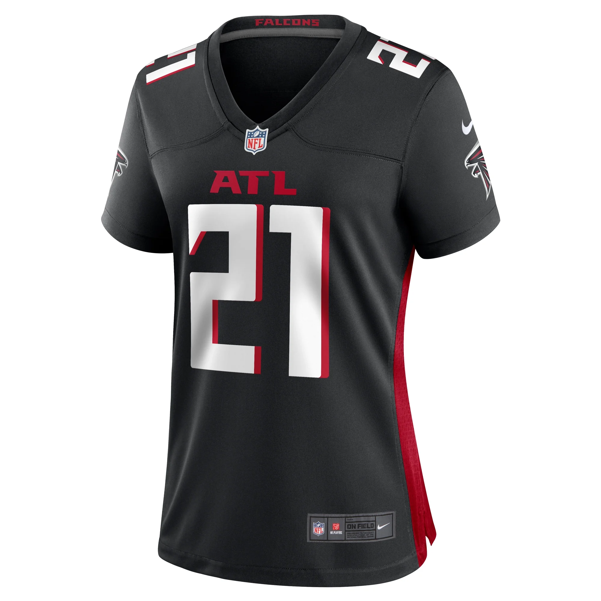 Women's Nike Mike Hughes Black Atlanta Falcons Game Player Jersey