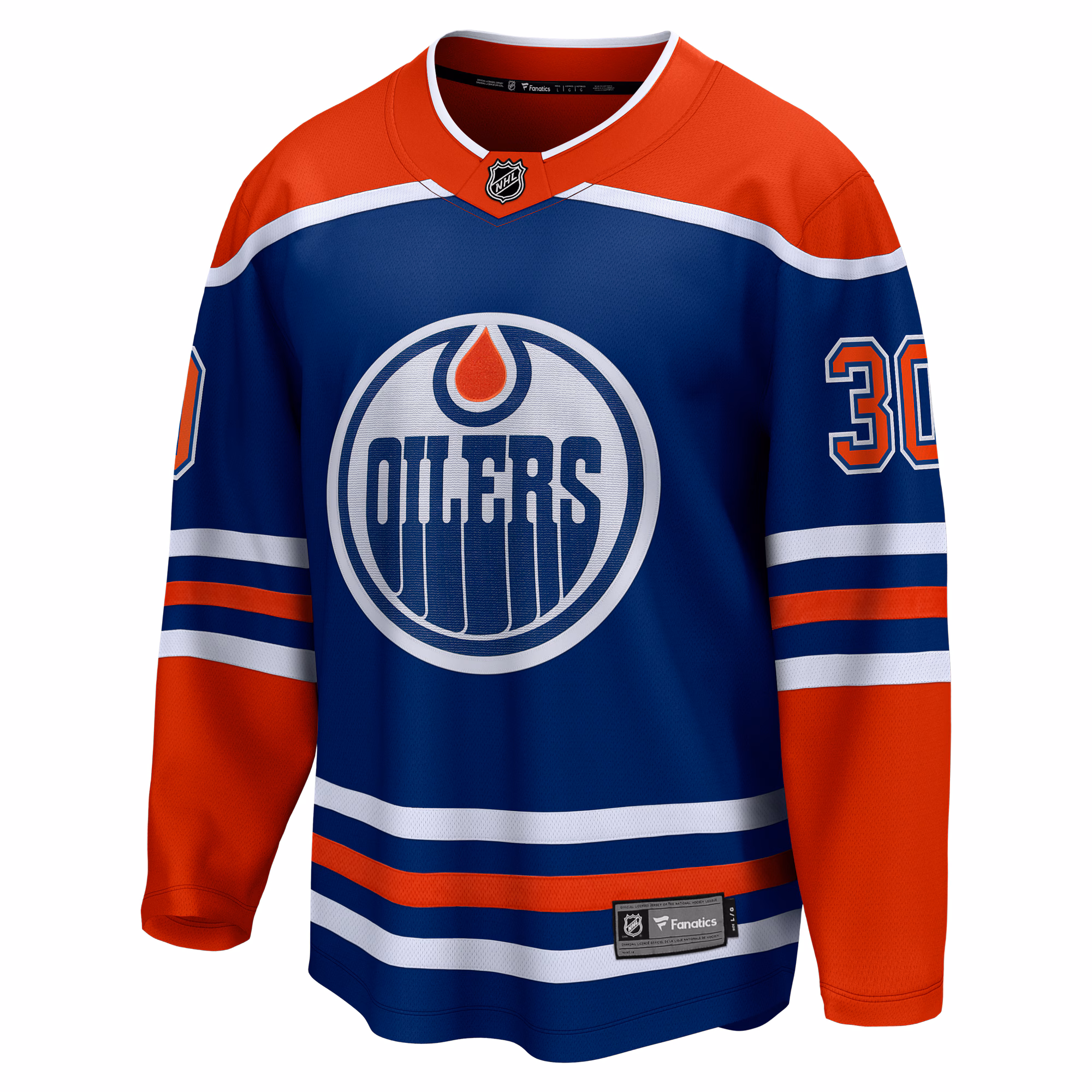 Calvin Pickard Edmonton Oilers Fanatics Home Premier Breakaway Player Jersey - Royal