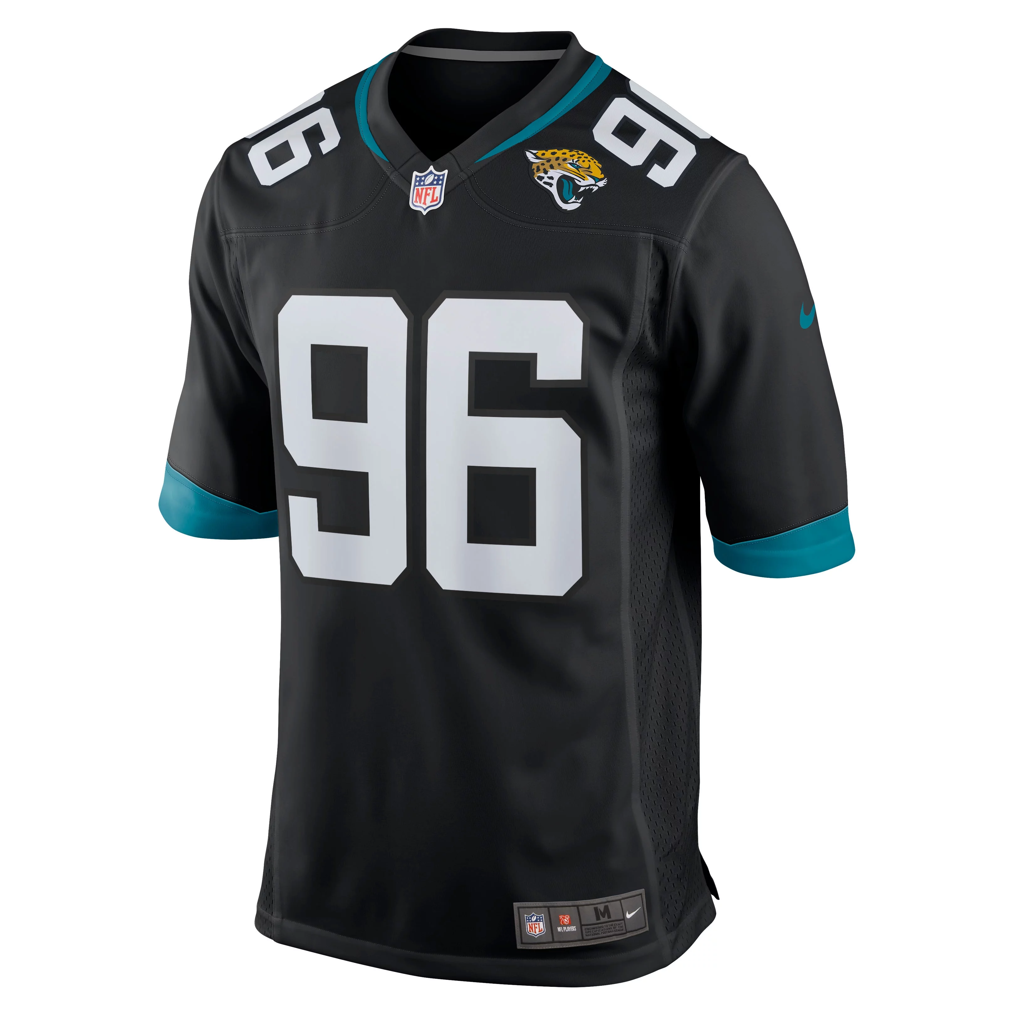 Men's Nike Adam Gotsis Black Jacksonville Jaguars Game Jersey