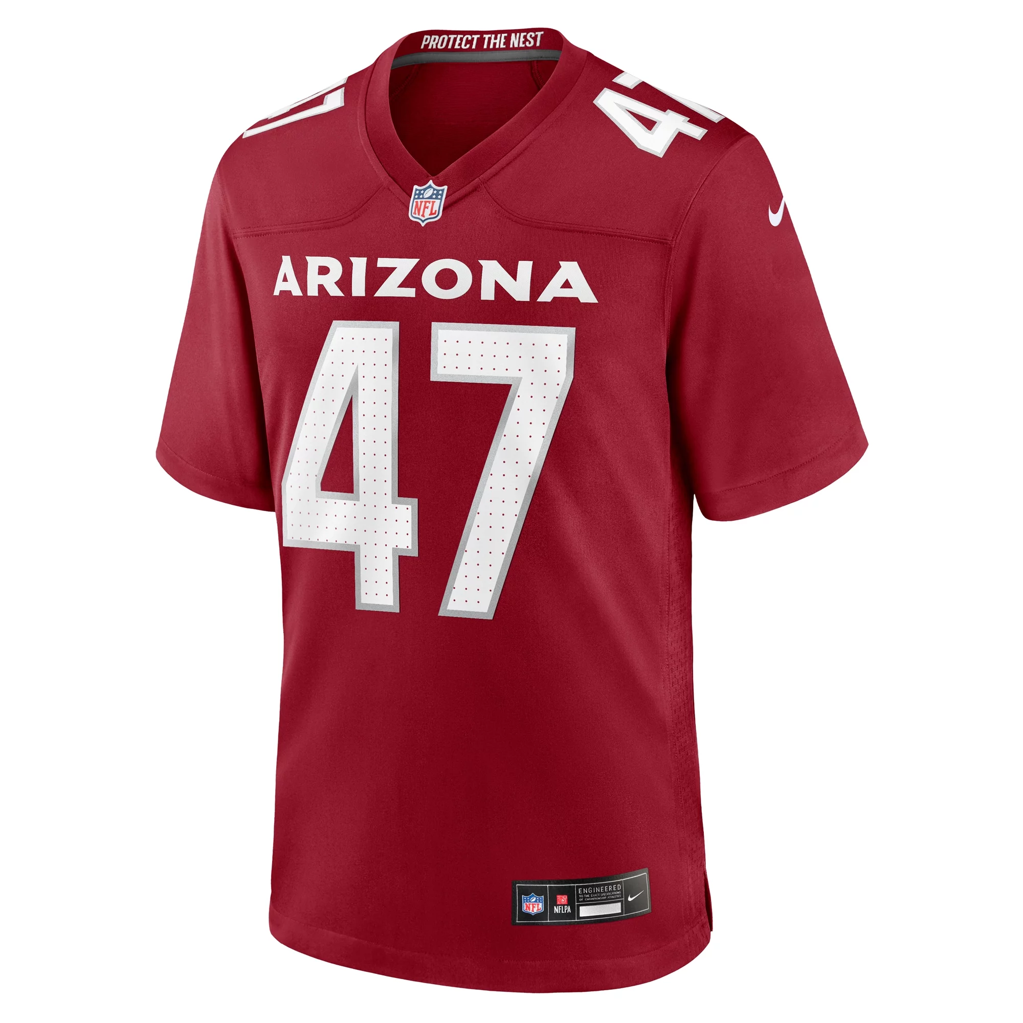Men's Nike Ezekiel Turner Cardinal Arizona Cardinals Team Game Jersey