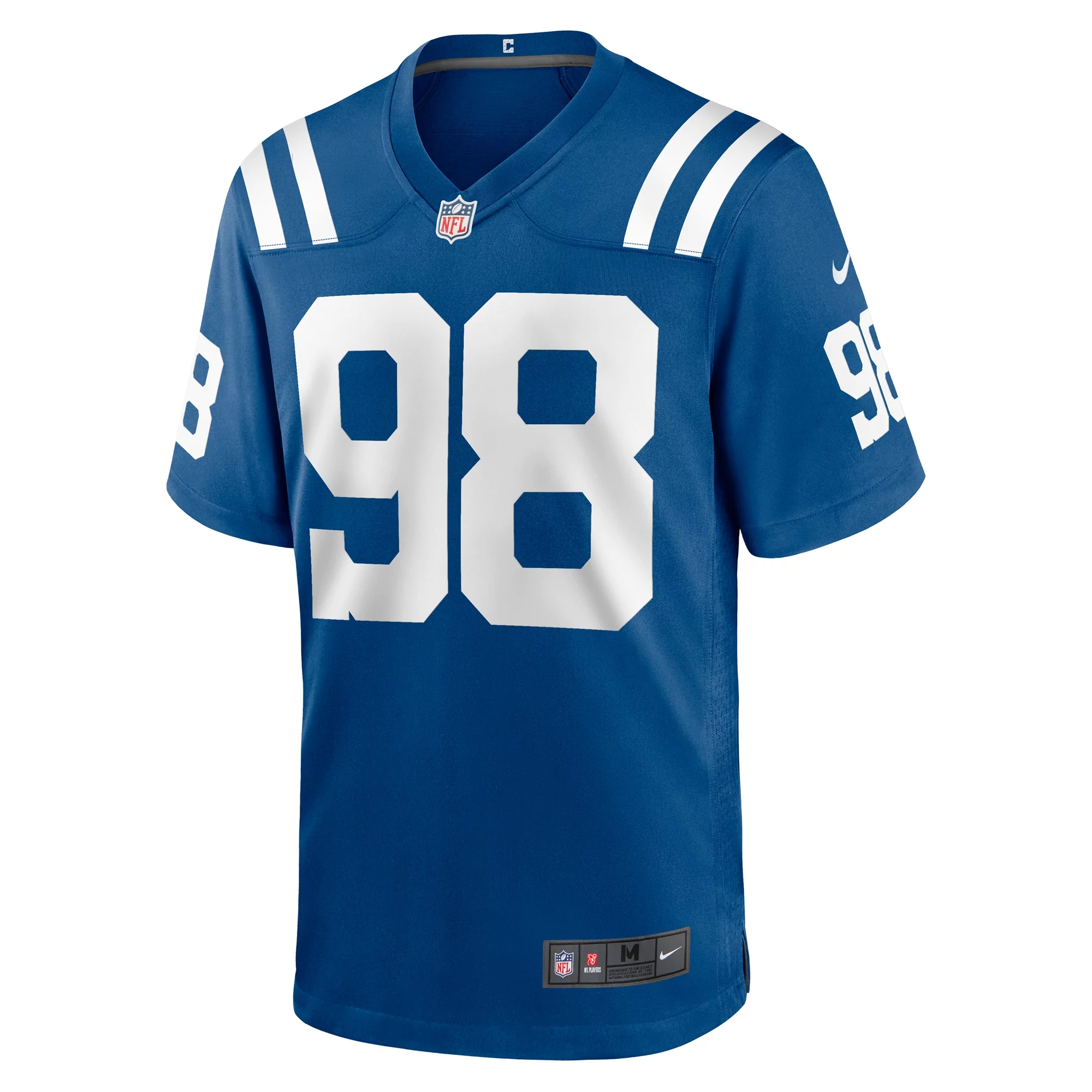 Men's Nike McTelvin Agim Royal Indianapolis Colts Team Game Jersey