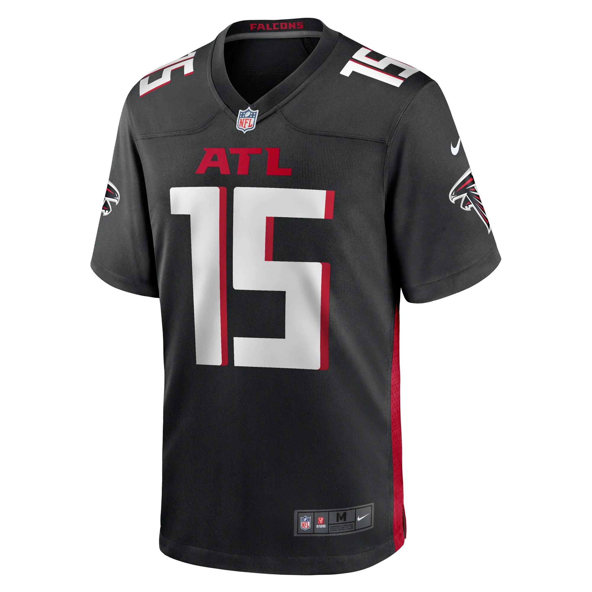 Men's Nike Van Jefferson Black Atlanta Falcons Game Jersey
