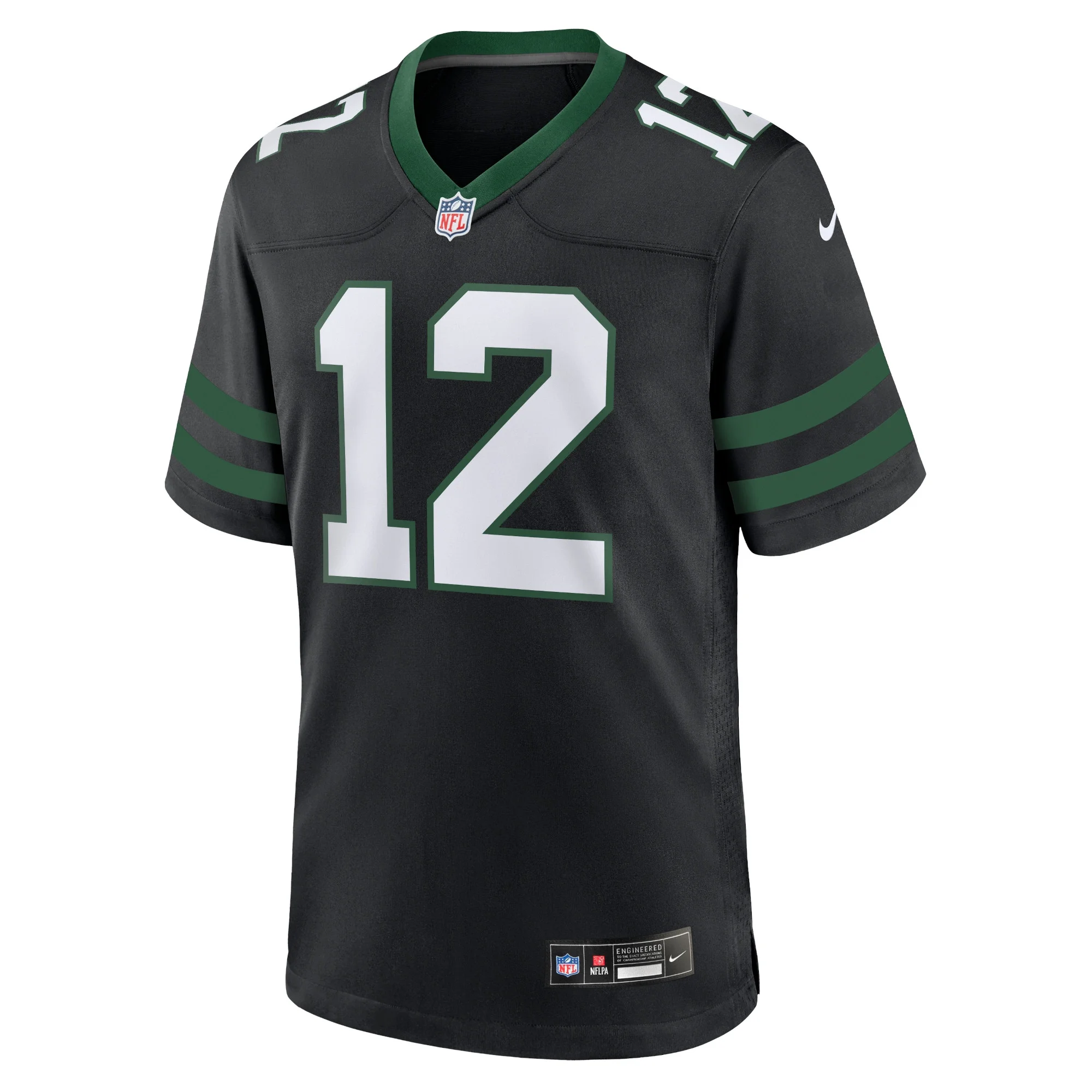 Men's Nike Joe Namath Legacy Black New York Jets Alternate Retired Player Game Jersey