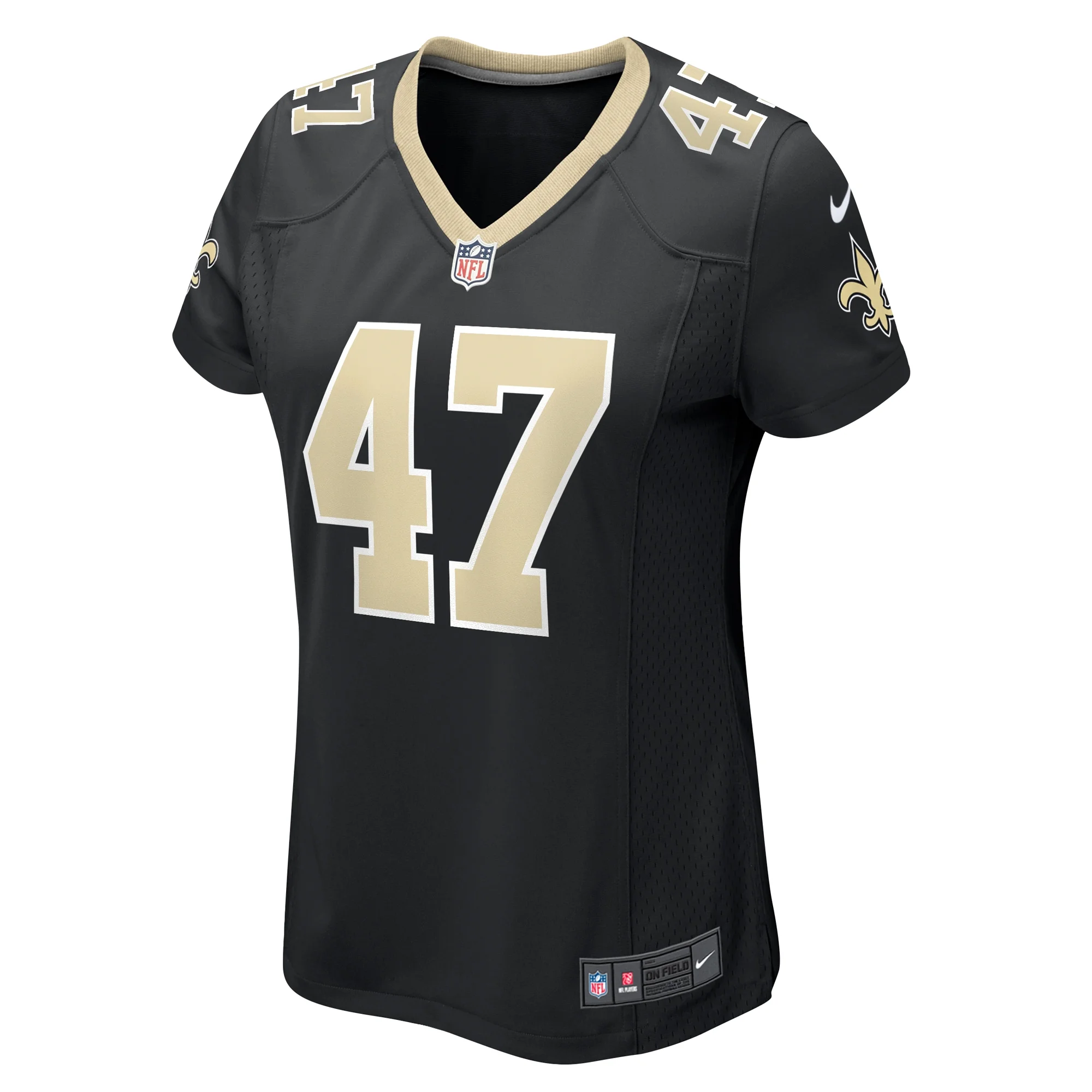 Women's Nike Terrell Lewis Black New Orleans Saints Game Jersey