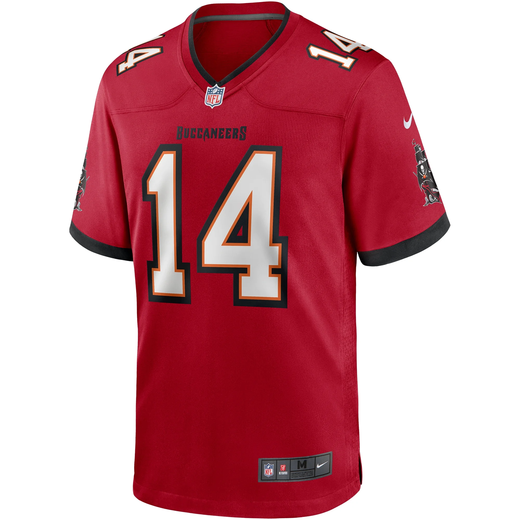 Men's Nike Chris Godwin Red Tampa Bay Buccaneers Game Player Jersey