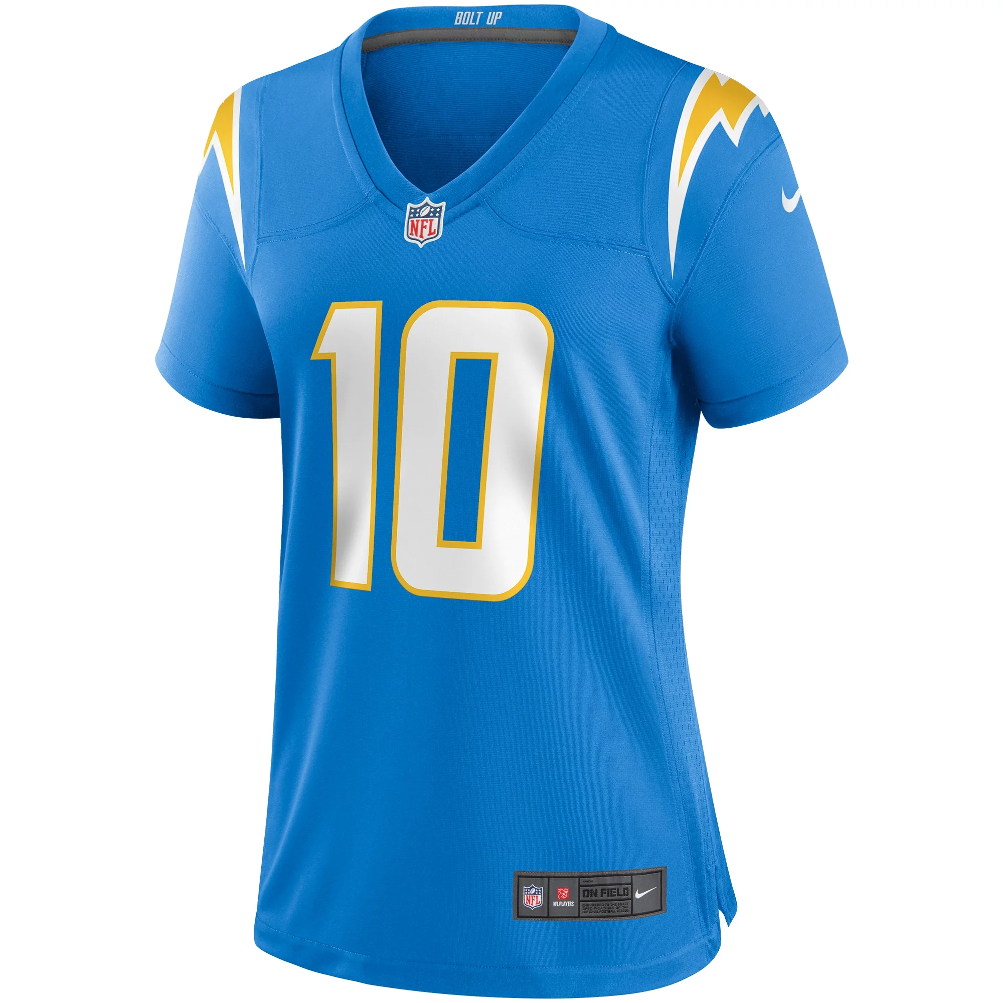 Women's Nike Justin Herbert Powder Blue Los Angeles Chargers Player Game Jersey