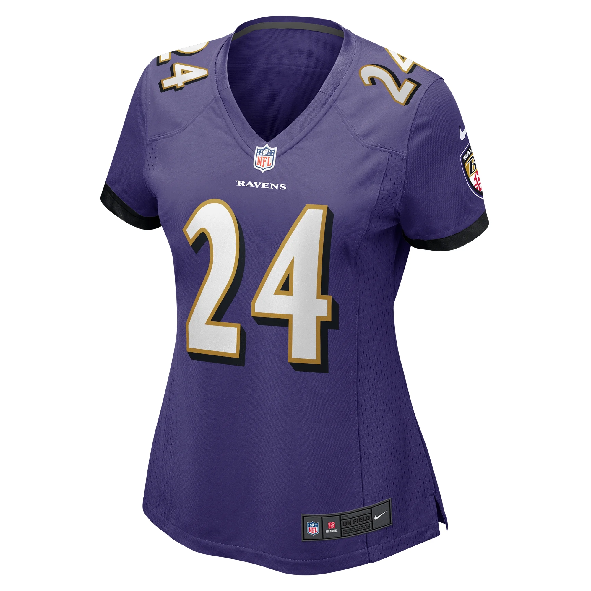 Women's Nike Jadeveon Clowney Purple Baltimore Ravens Game Jersey
