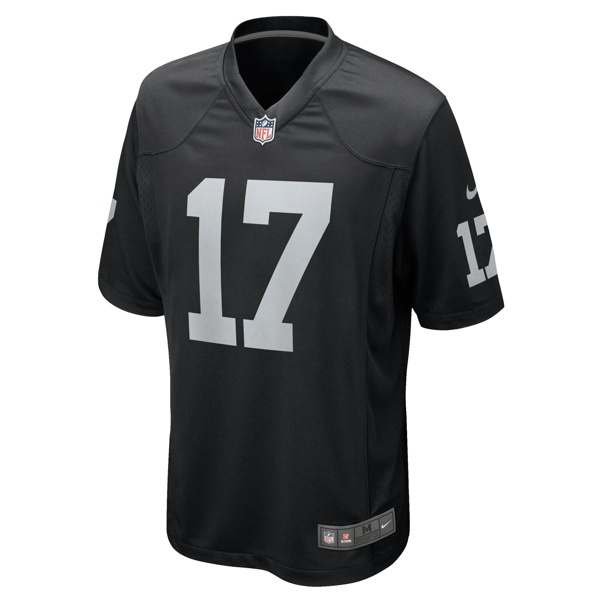 Men's Nike Davante Adams Black Las Vegas Raiders Game Jersey
