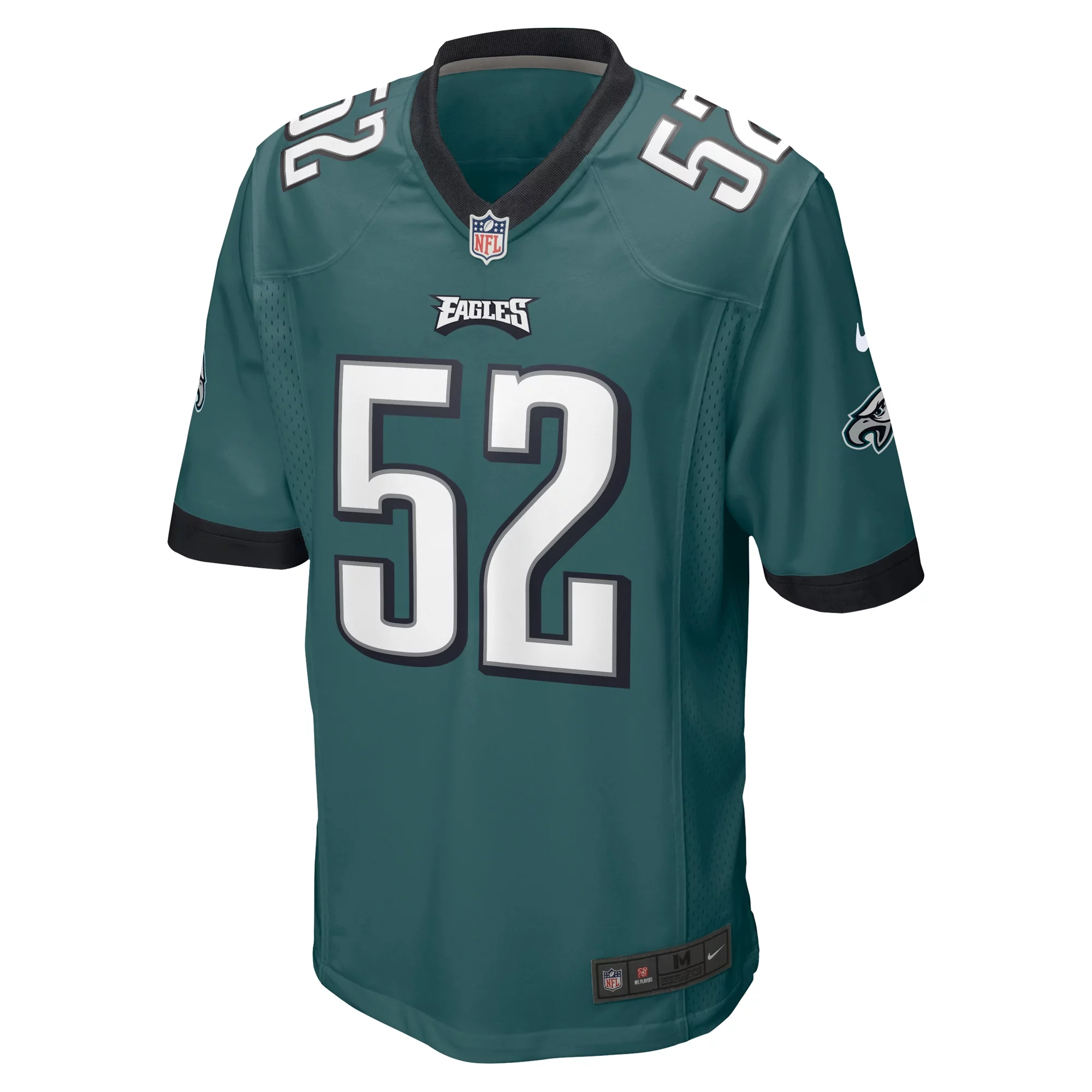 Men's Nike Zach Cunningham Midnight Green Philadelphia Eagles Team Game Jersey