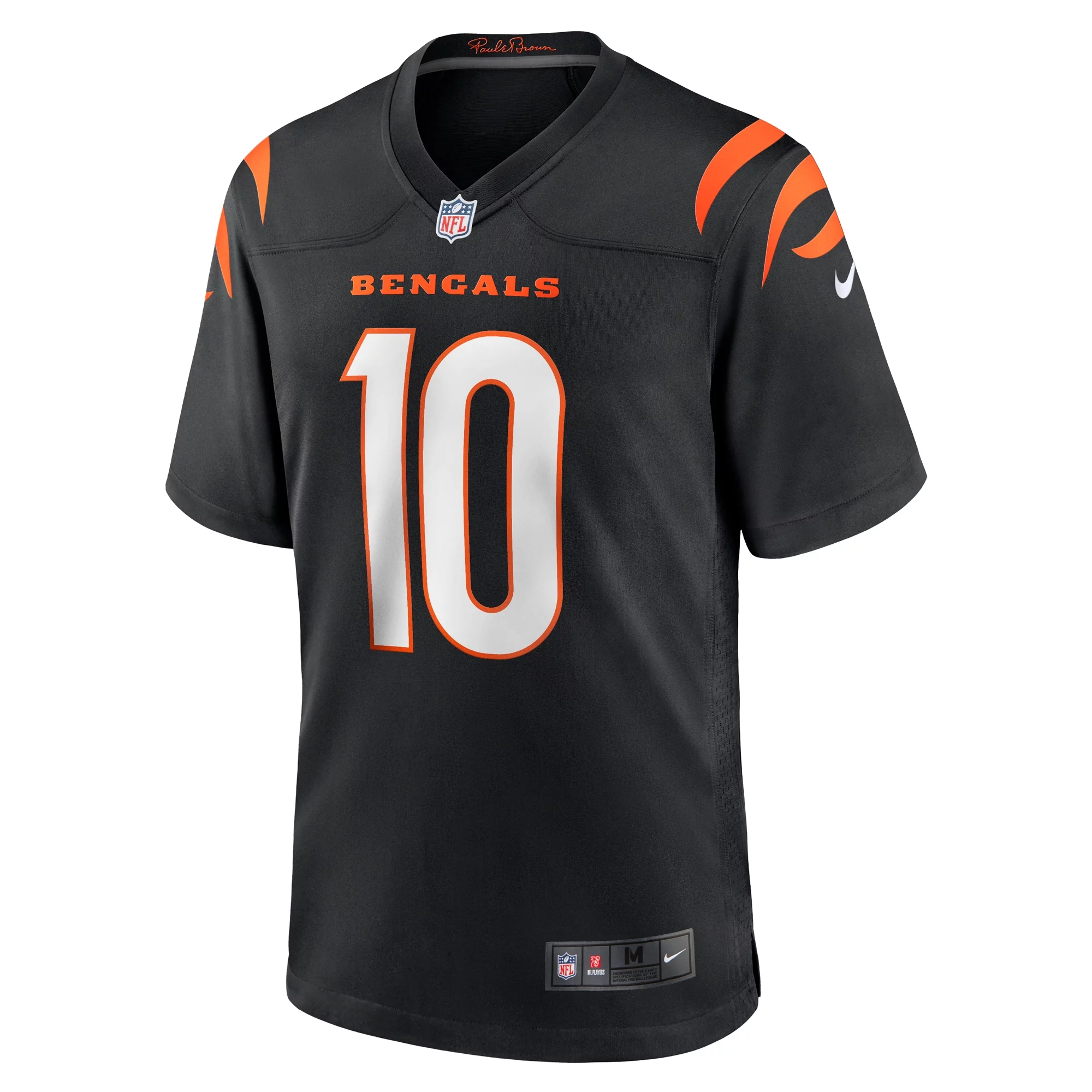Men's Nike Brad Robbins Black Cincinnati Bengals Team Game Jersey