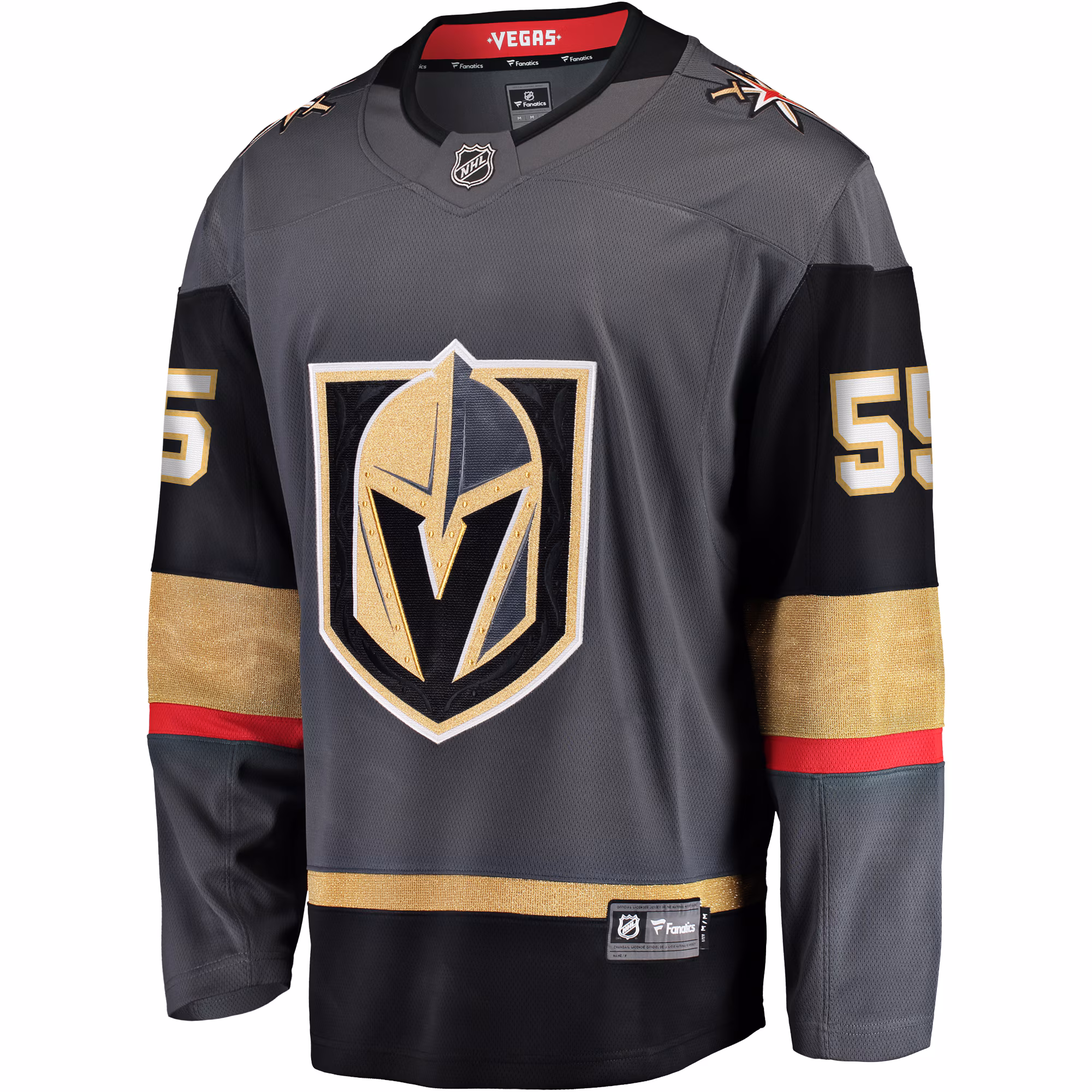 Keegan Kolesar Vegas Golden Knights Fanatics Alternate Breakaway Player Jersey - Gray
