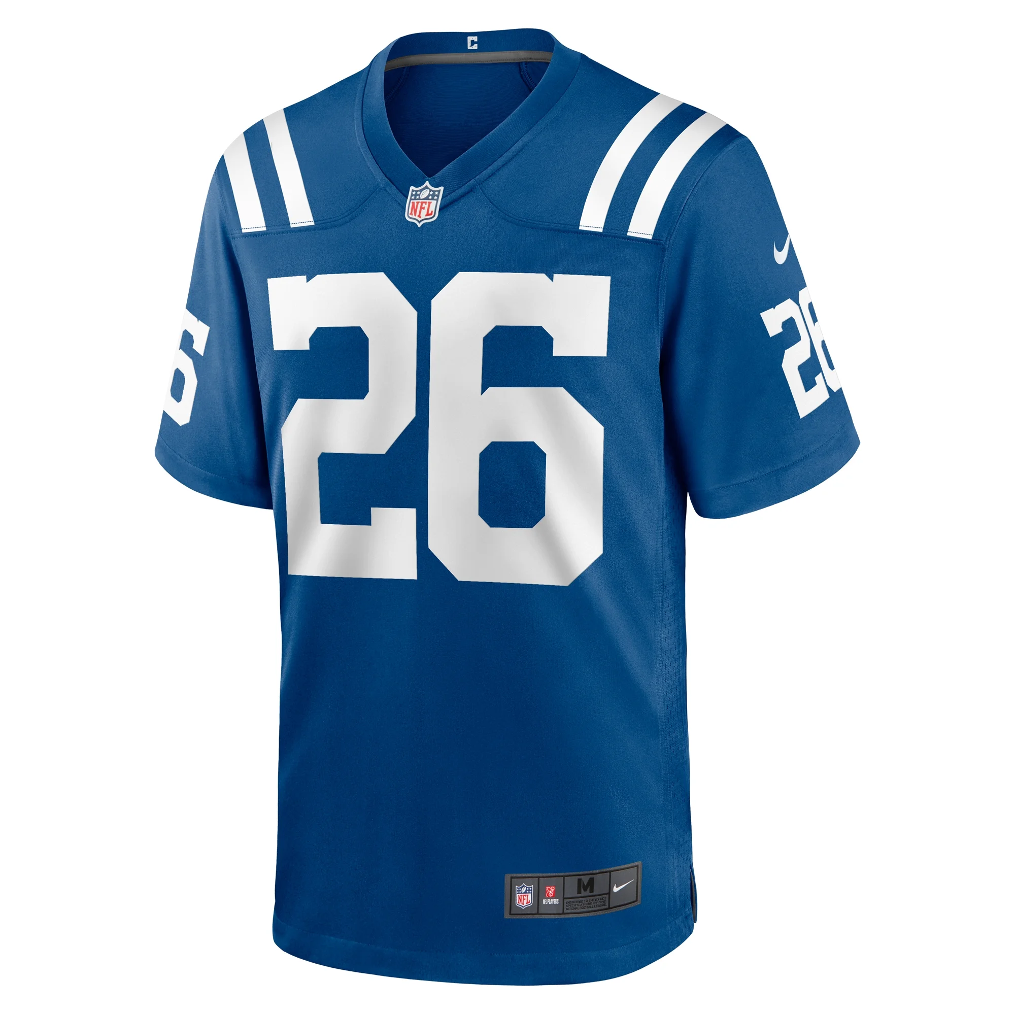 Men's Nike Evan Hull Royal Indianapolis Colts Team Game Jersey