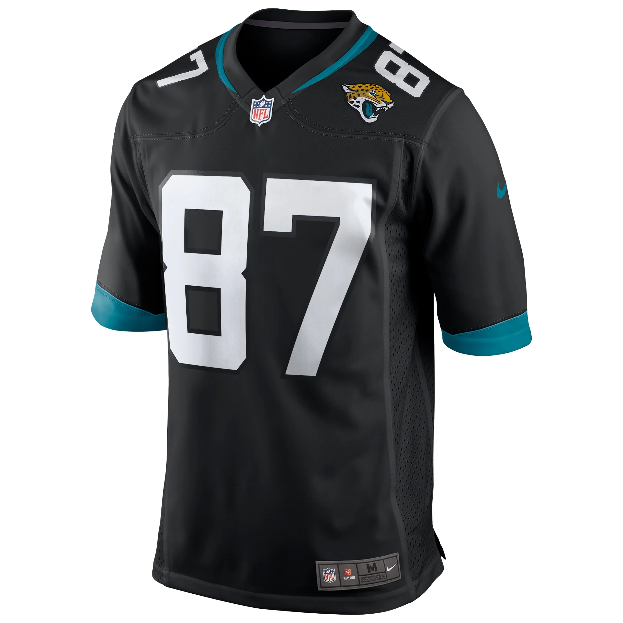 Men's Nike Keenan McCardell Black Jacksonville Jaguars Game Retired Player Jersey