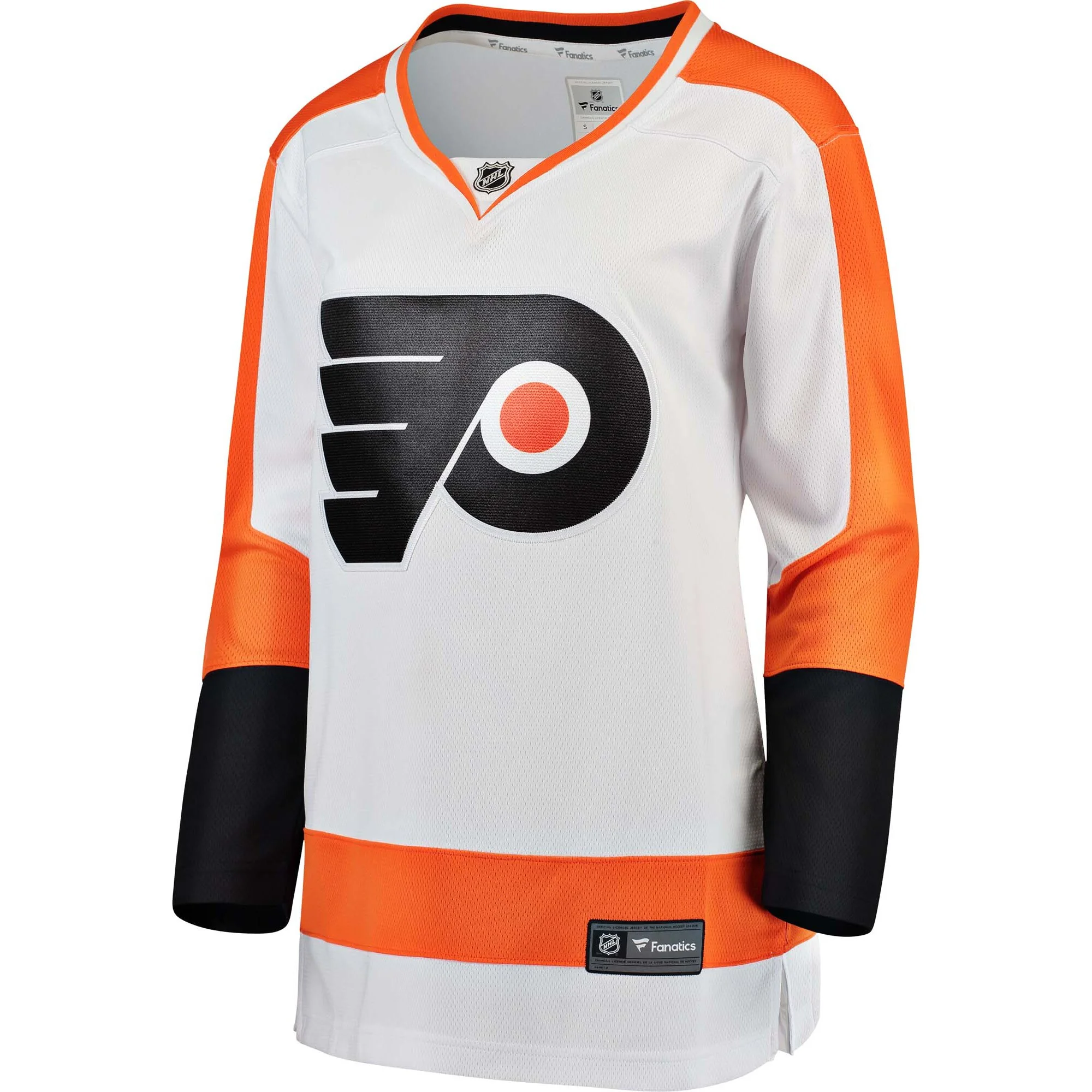 Women's Fanatics White Philadelphia Flyers Away Breakaway Jersey