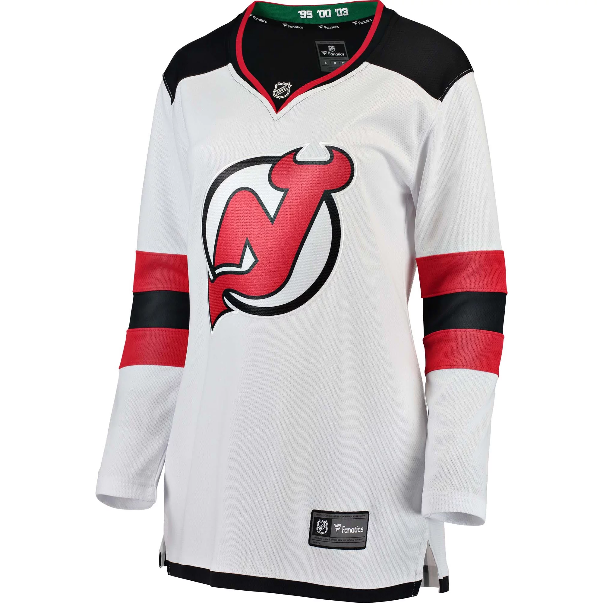 Women's Fanatics White New Jersey Devils Away Breakaway Jersey