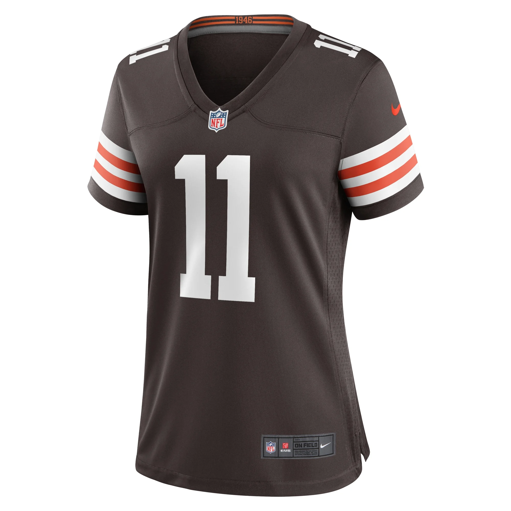Women's Nike James Proche II Brown Cleveland Browns Game Jersey