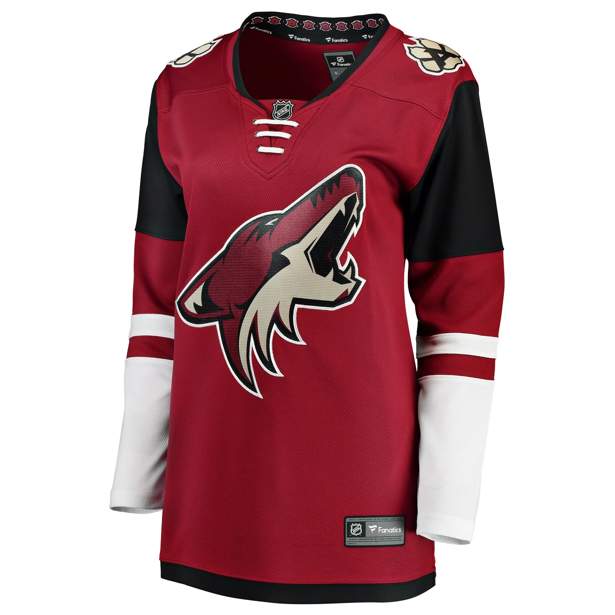 Women's Fanatics Red Arizona Coyotes Breakaway Home Jersey