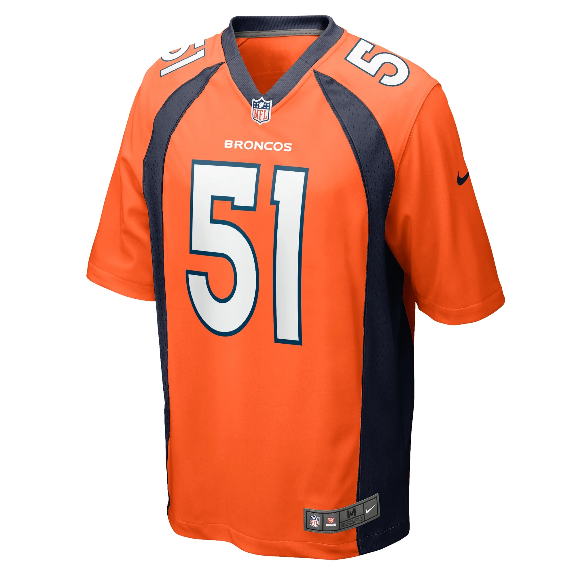 Men's Nike Ronnie Perkins Orange Denver Broncos Game Jersey